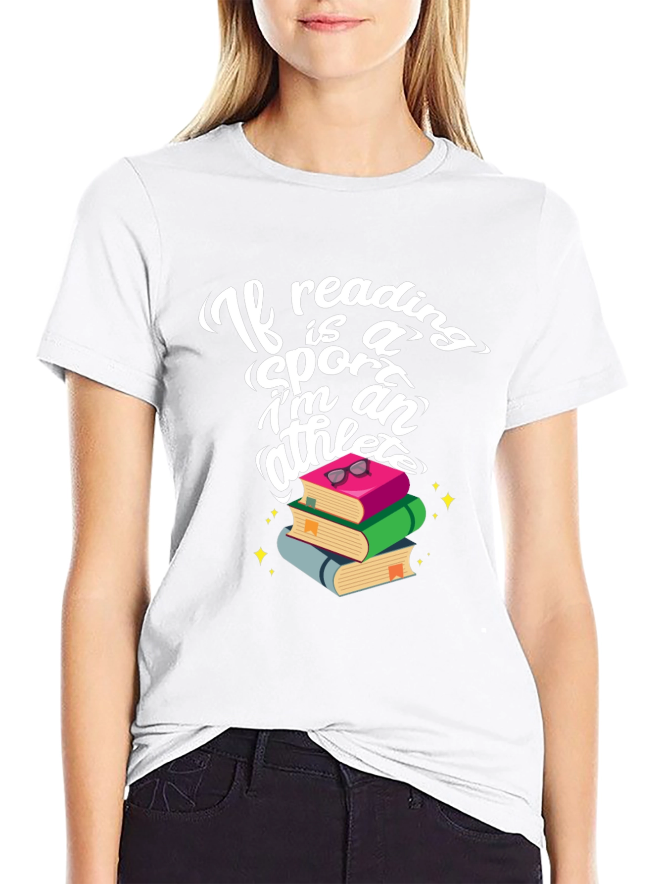Reading Athlete Graphic Tee