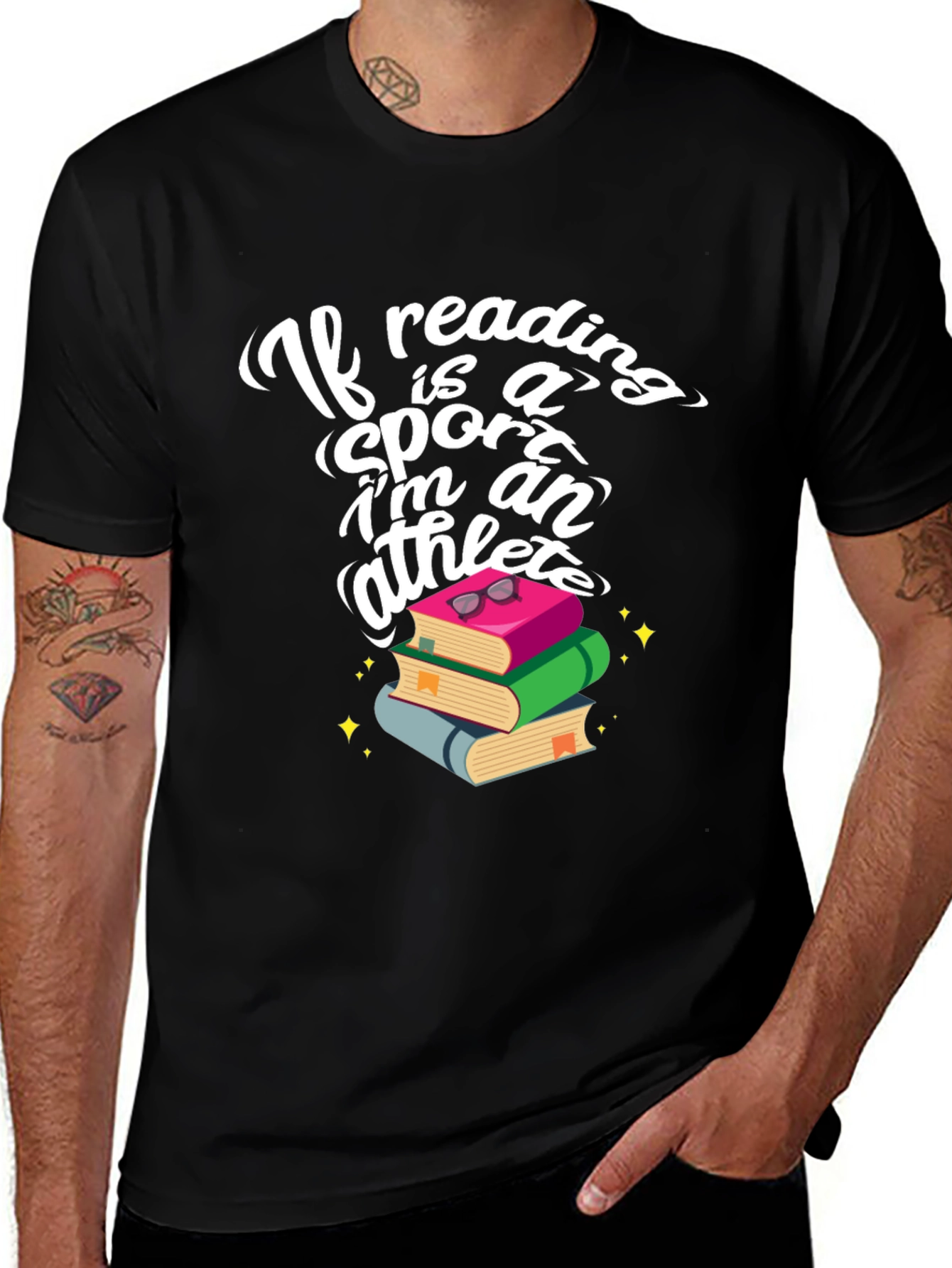Reading Athlete Graphic Tee