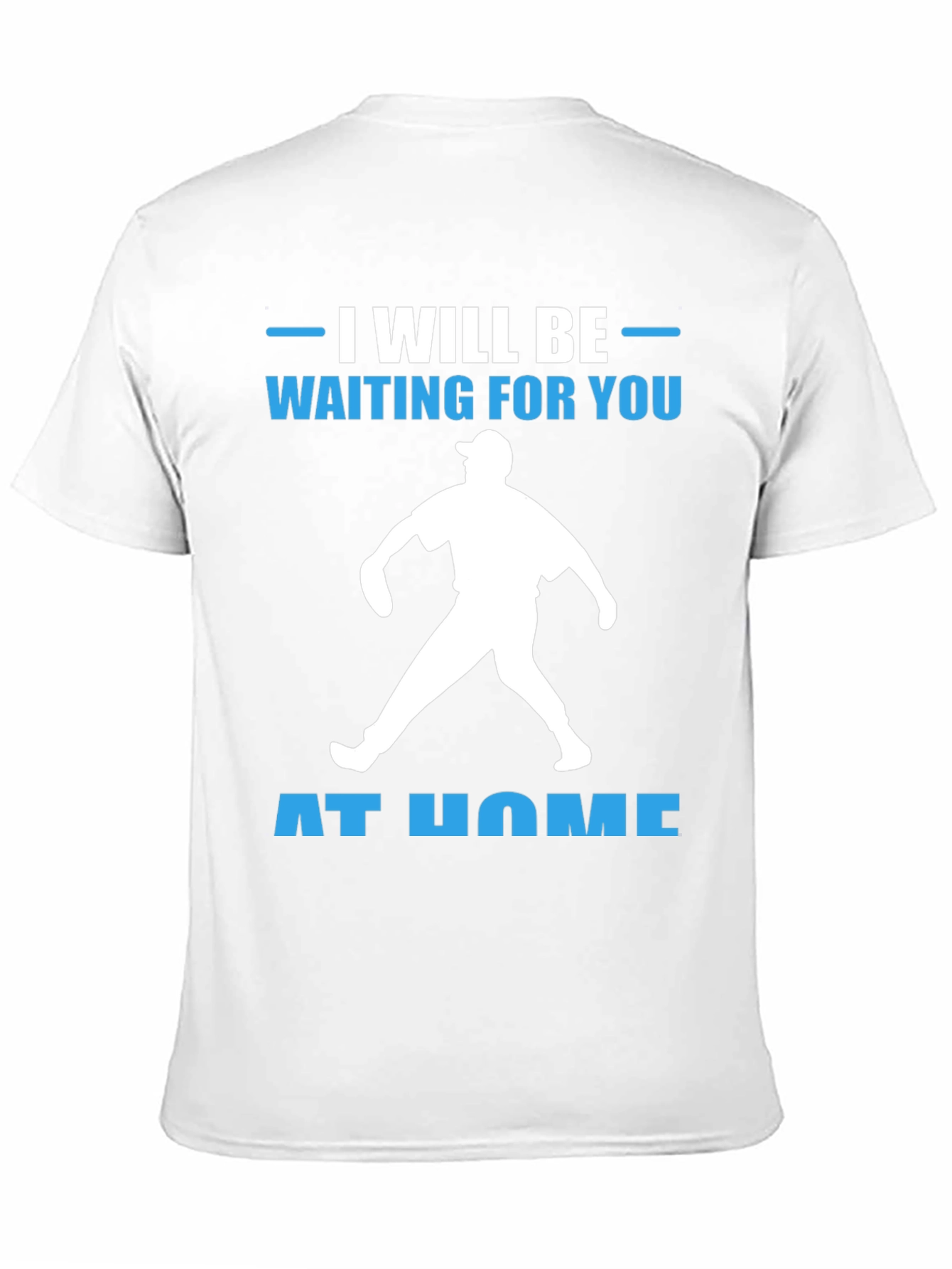 Waiting At Home Baseball T-Shirt