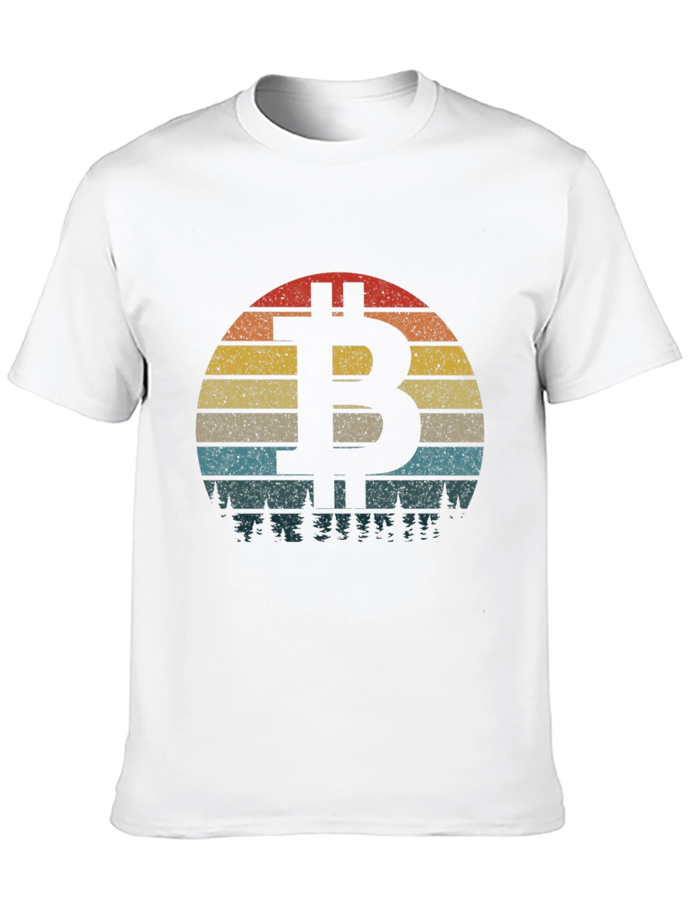 Bitcoin Sunset T-Shirt - Crypto Lover Tee