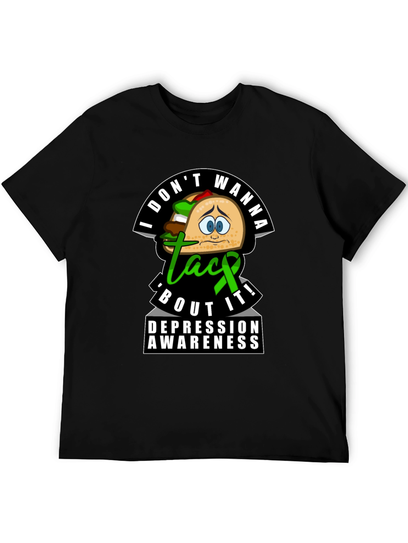 Taco Depression Awareness T-Shirt