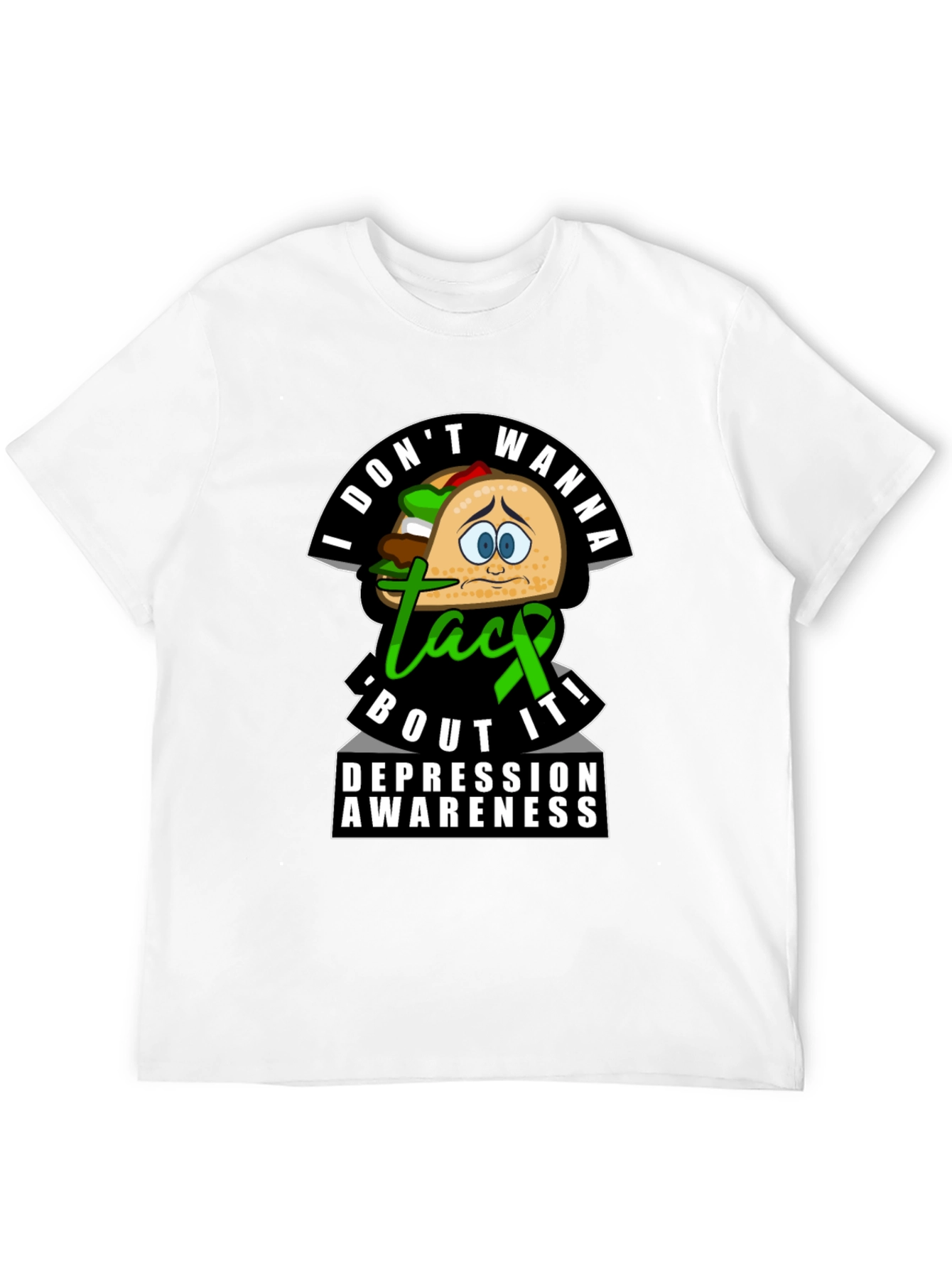 Taco Depression Awareness T-Shirt