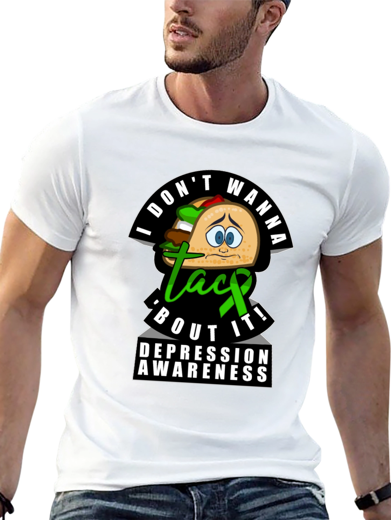 Taco Depression Awareness T-Shirt
