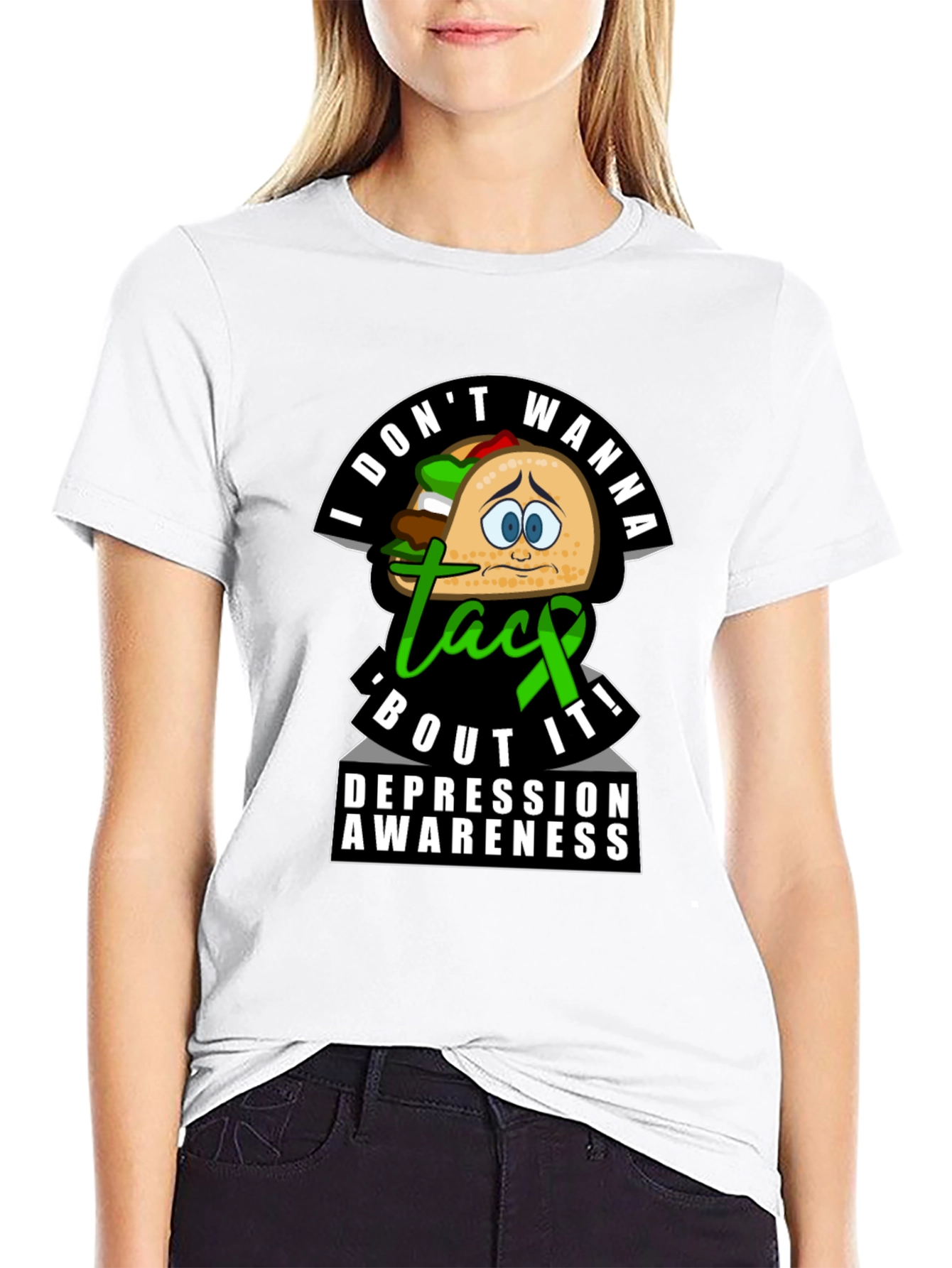 Taco Depression Awareness T-Shirt