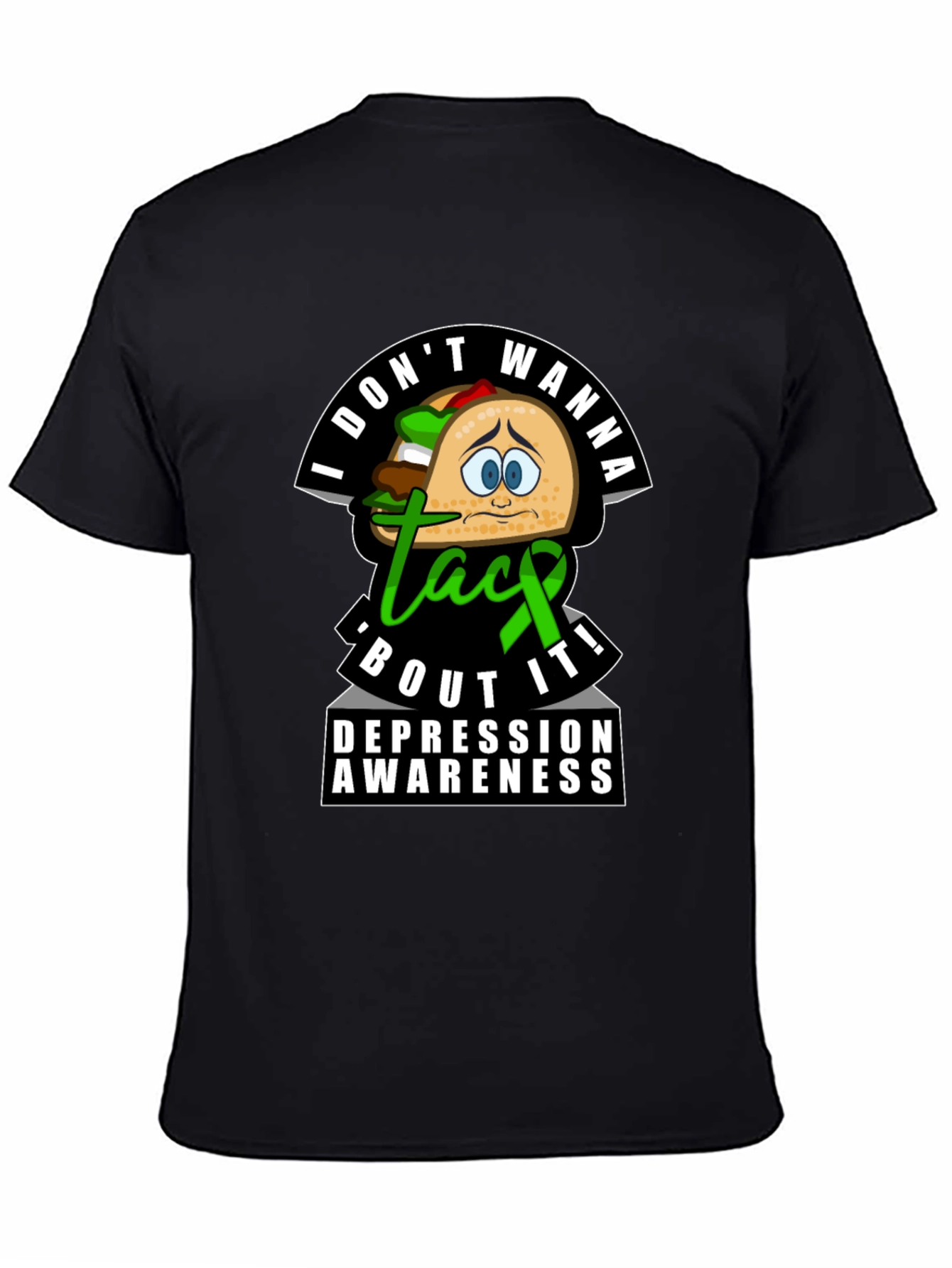 Taco Depression Awareness T-Shirt