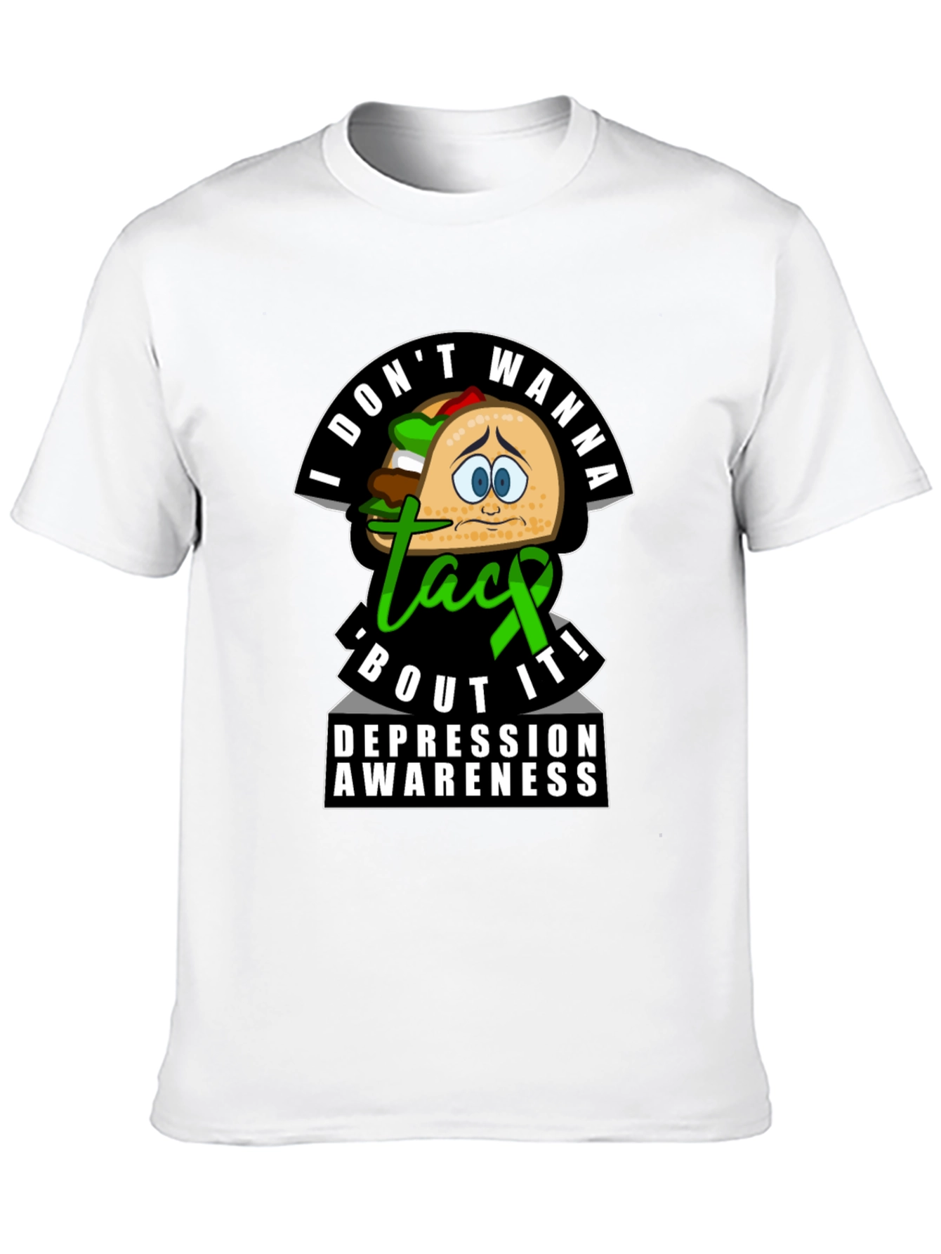 Taco Depression Awareness T-Shirt