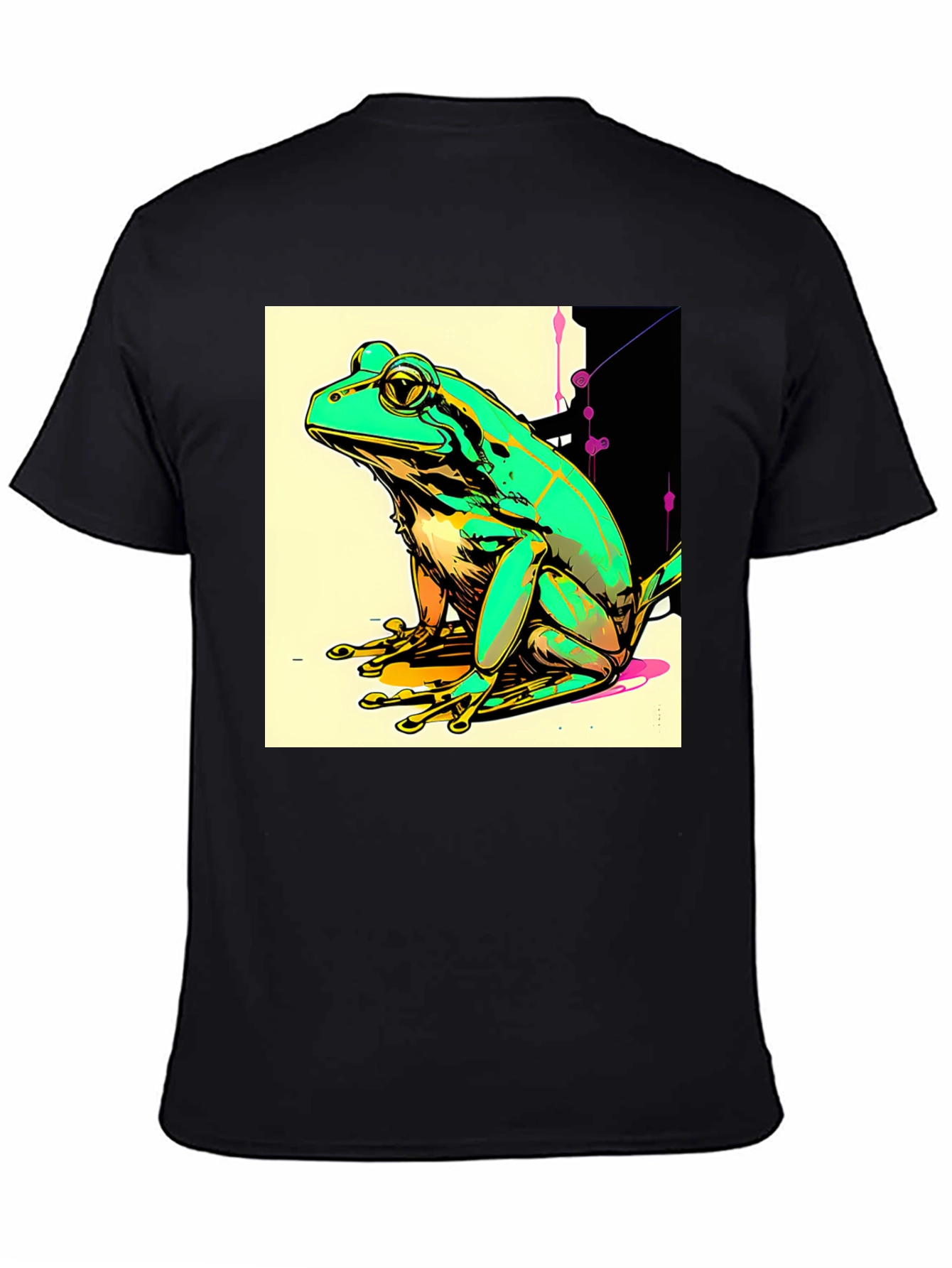Frog Graphic T-Shirt - Quirky Animal Tee