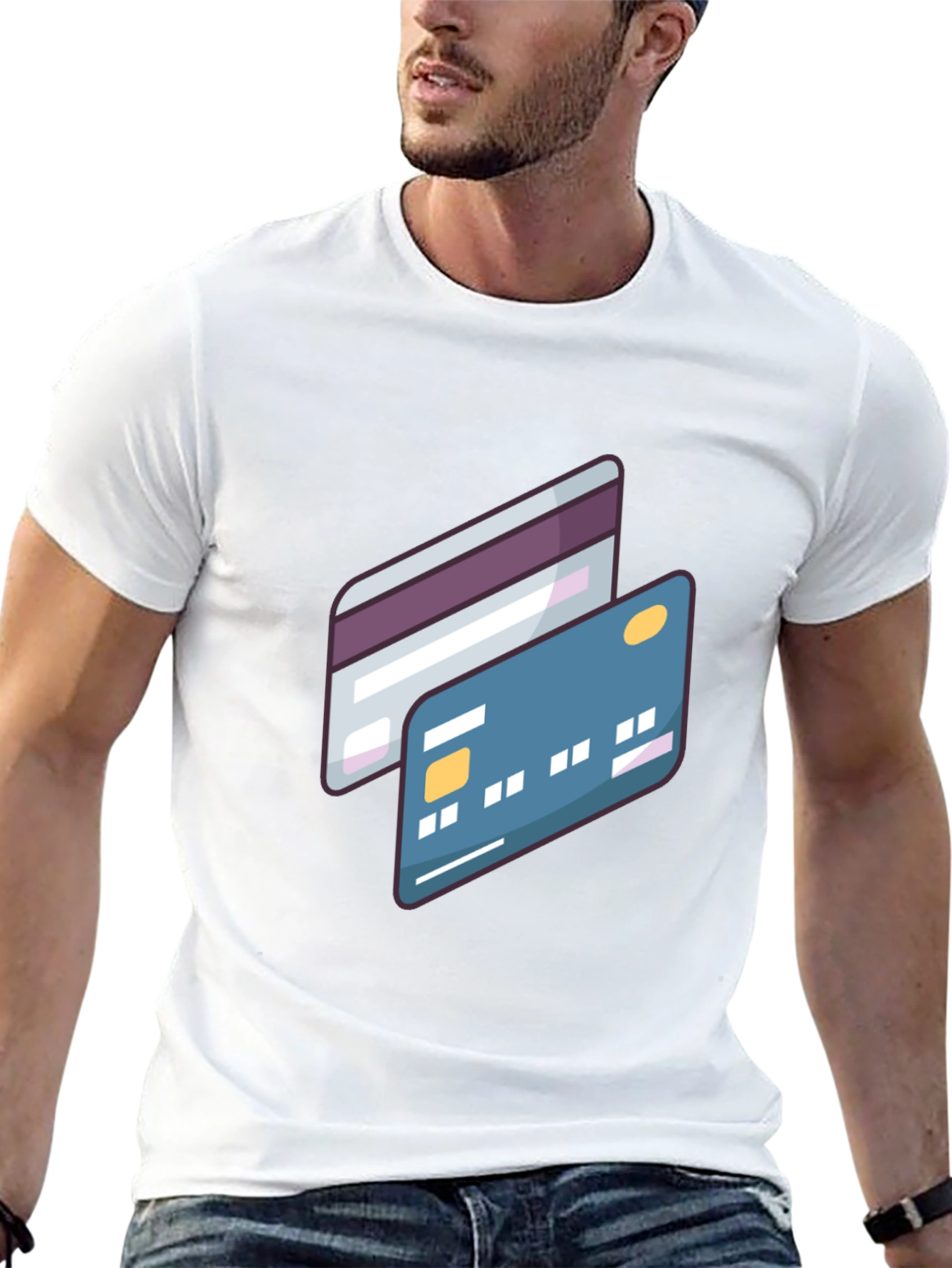 Credit Card Graphic T-Shirt