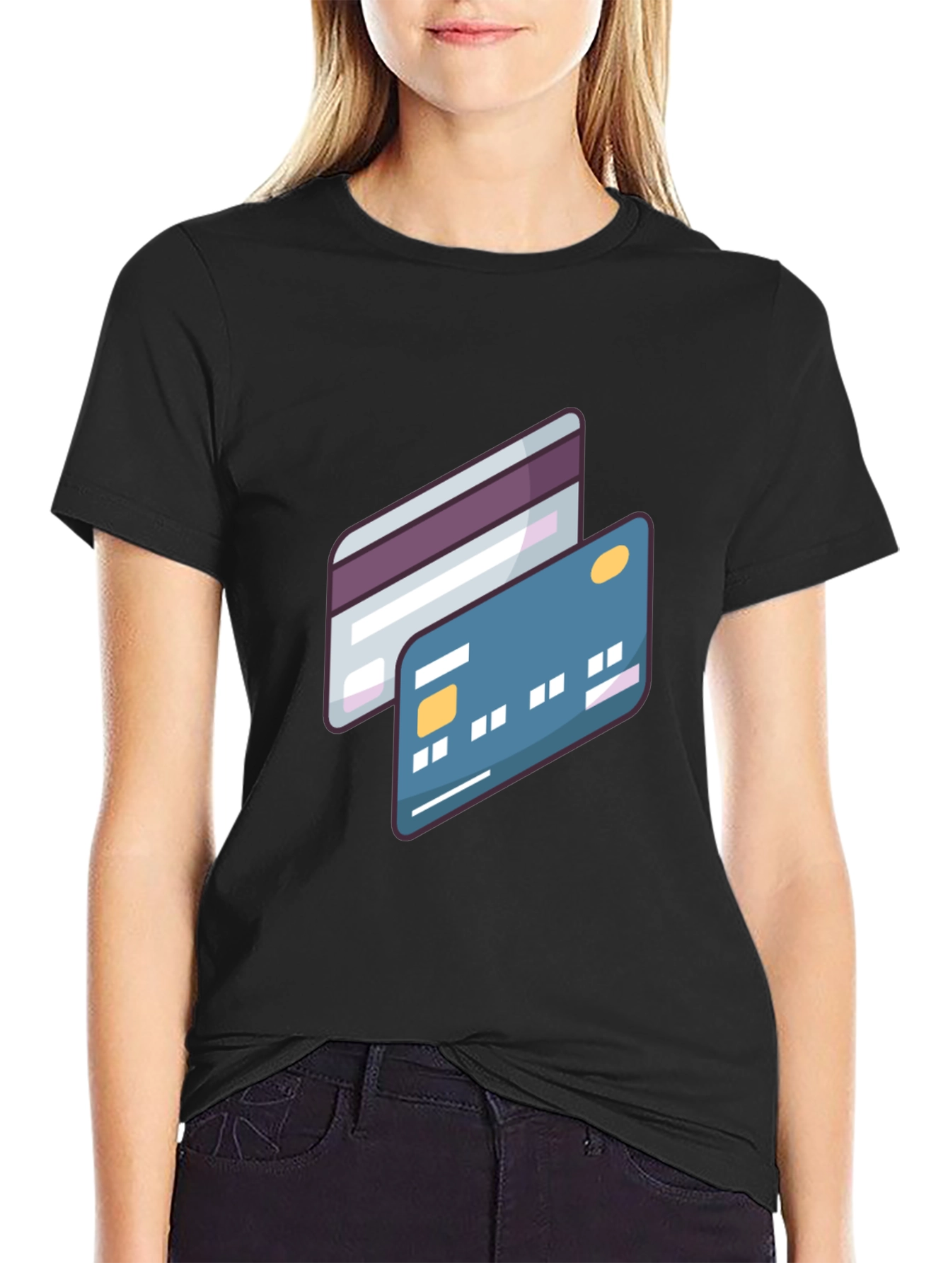 Credit Card Graphic T-Shirt