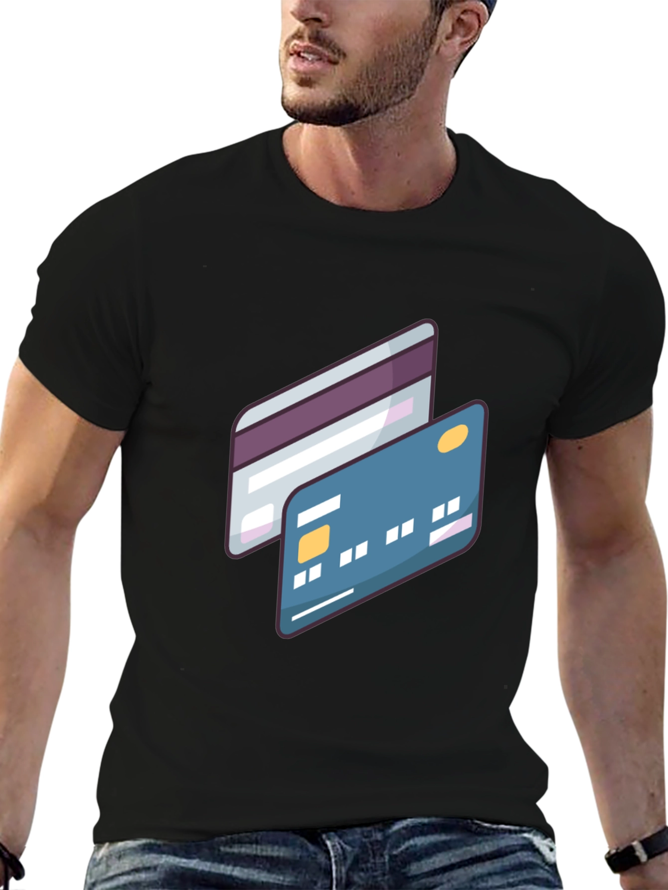 Credit Card Graphic T-Shirt