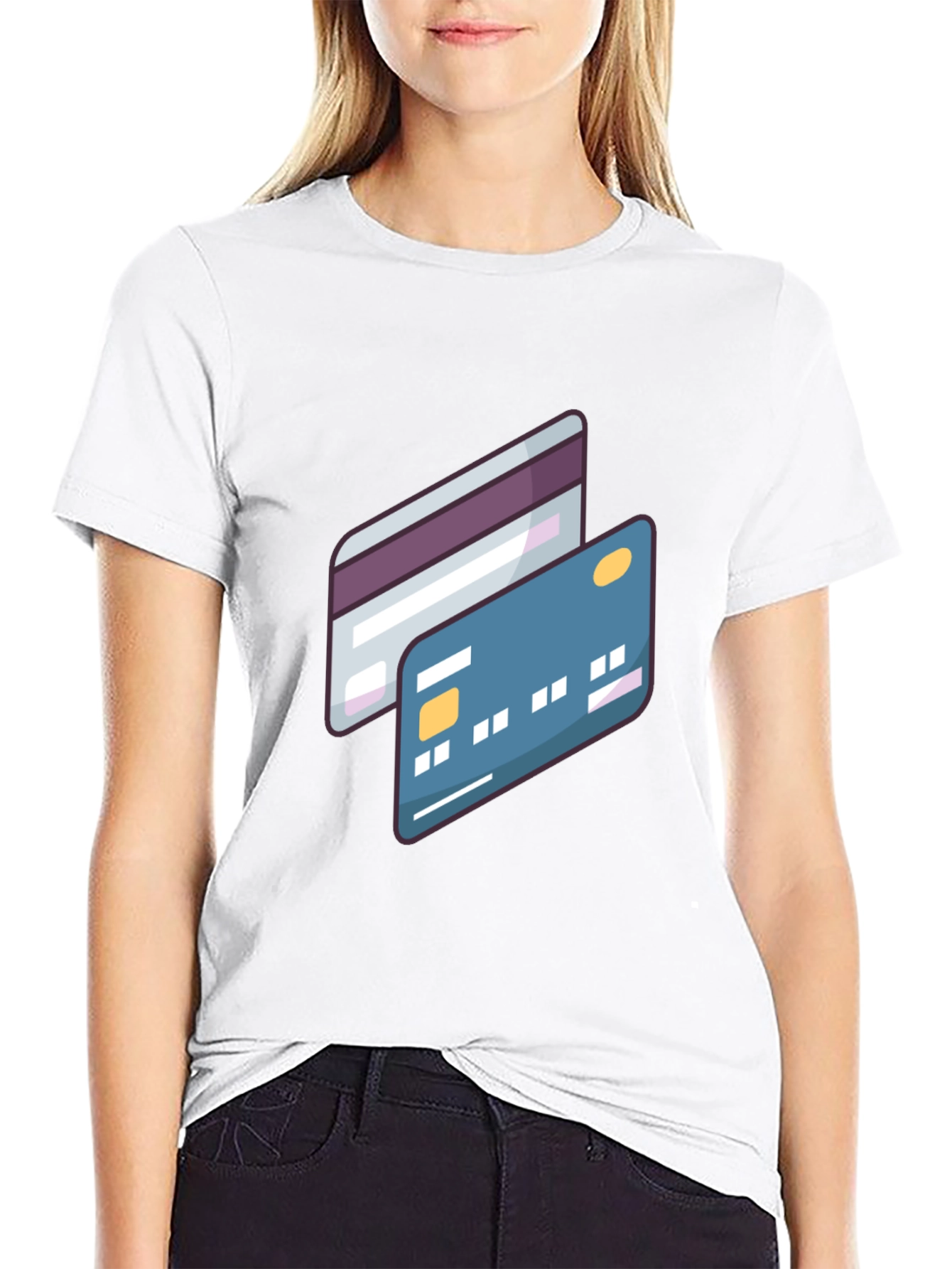 Credit Card Graphic T-Shirt
