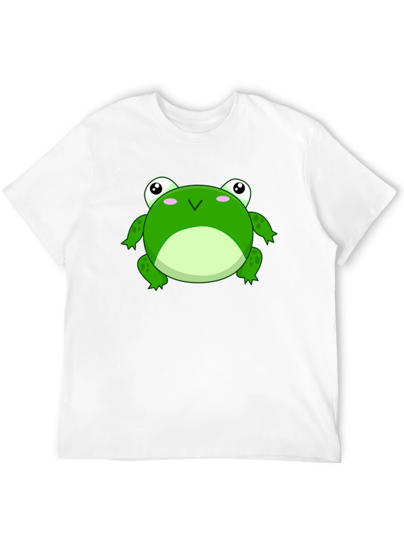 Frog Graphic Tee - Black Cotton T-Shirt