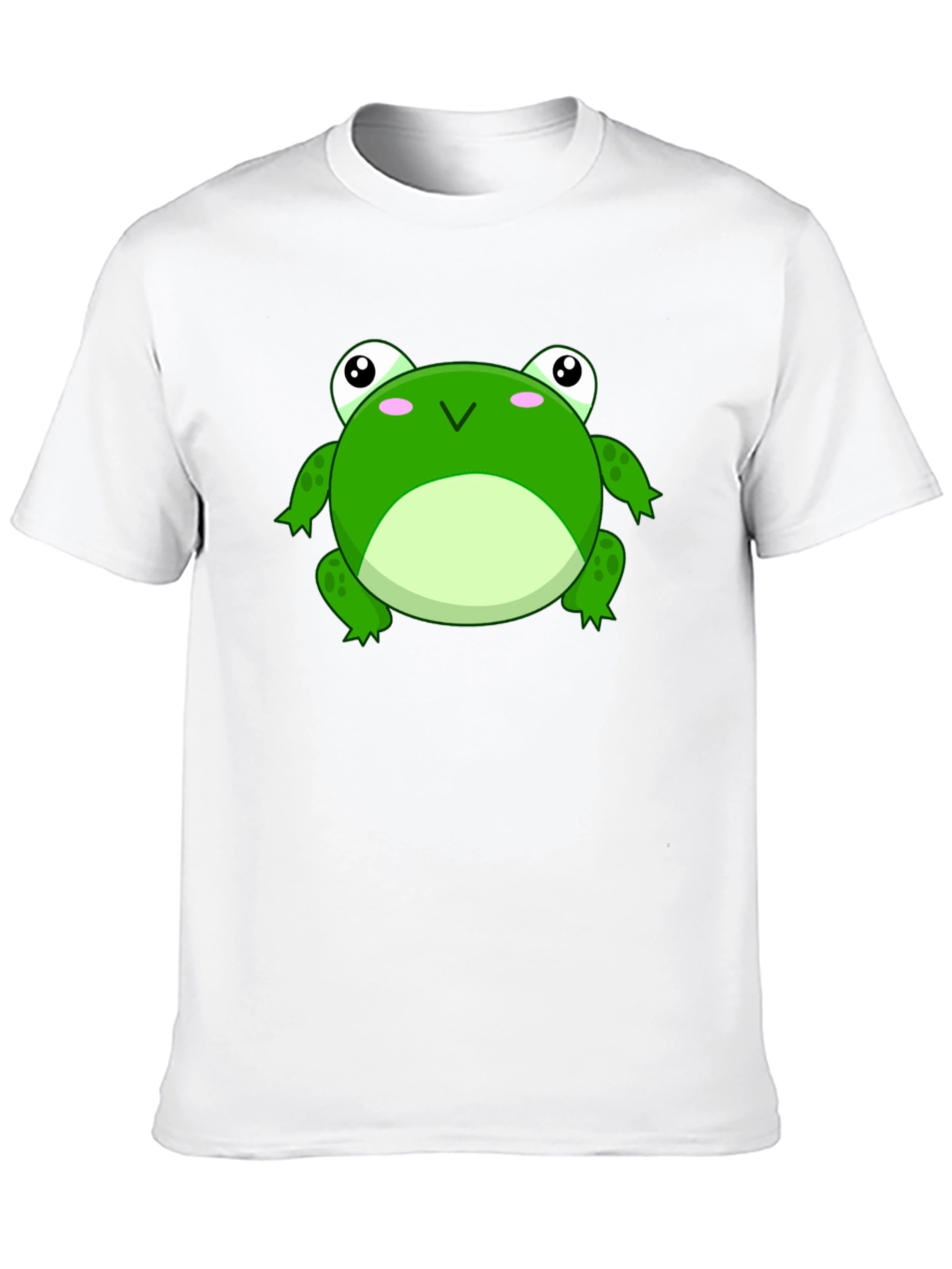 Frog Graphic Tee - Black Cotton T-Shirt