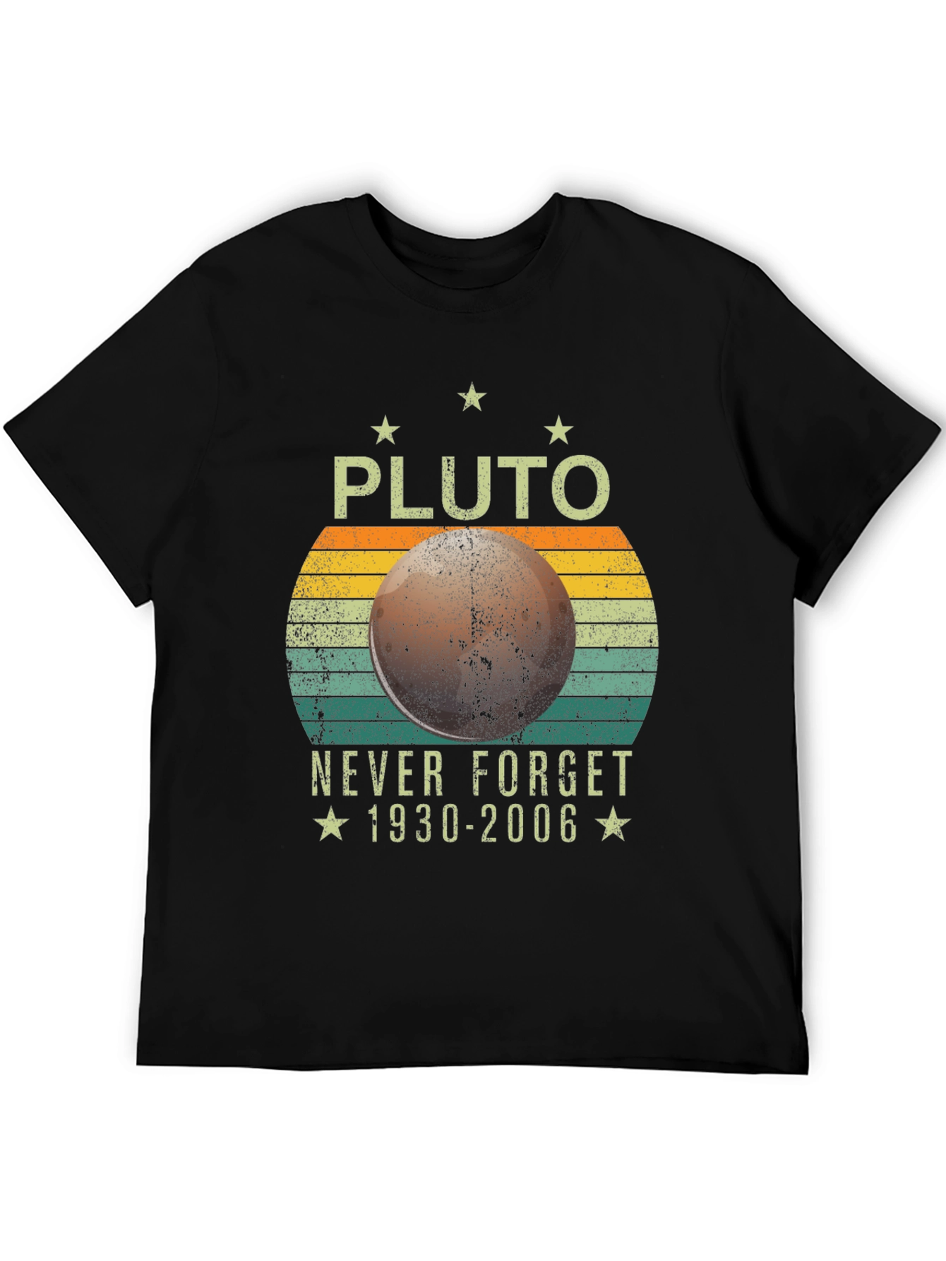 Pluto Never Forget Graphic T-Shirt