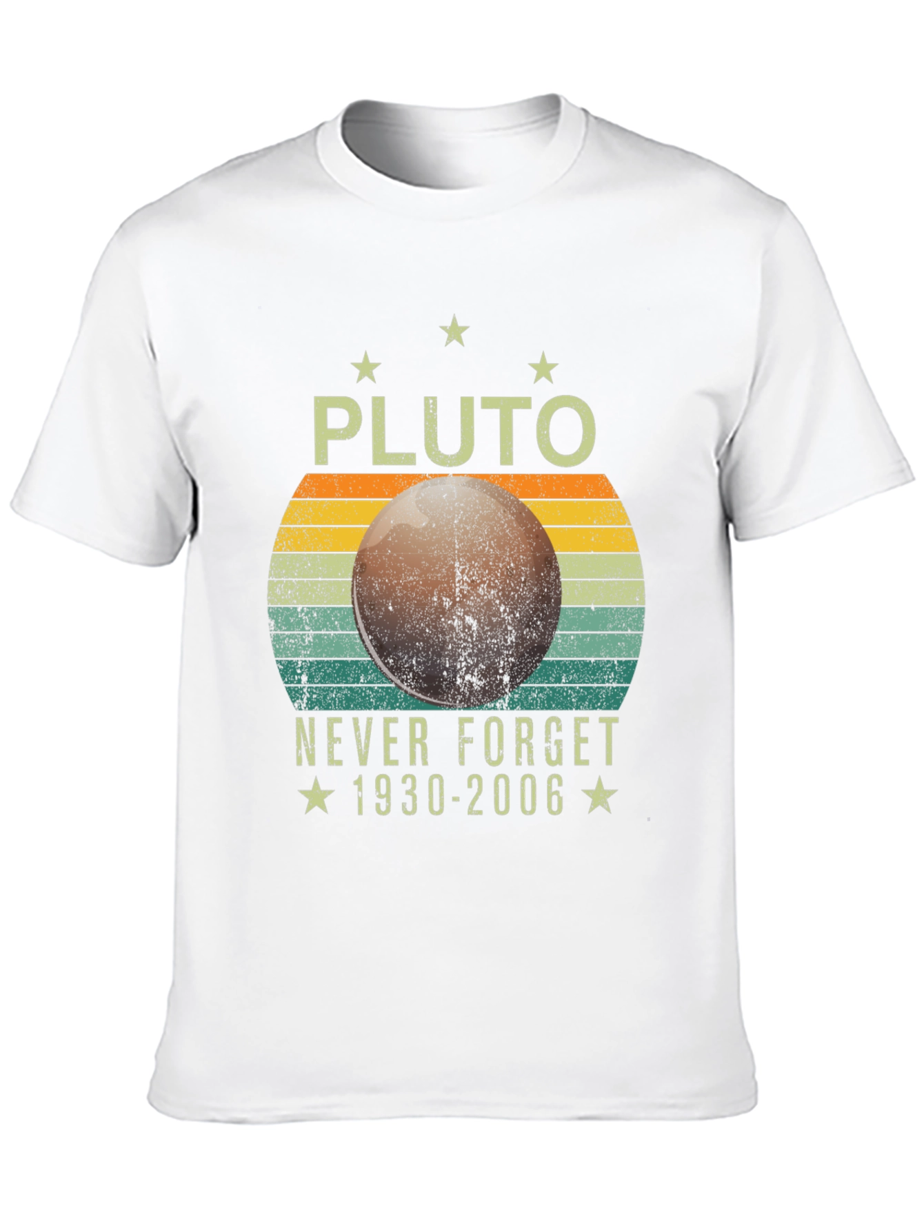 Pluto Never Forget Graphic T-Shirt