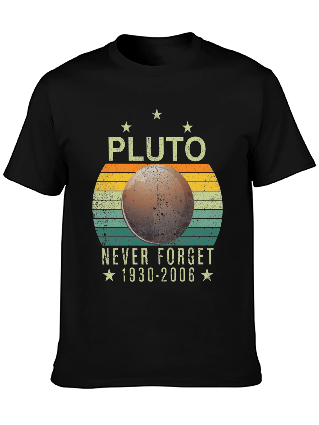Pluto Never Forget Graphic T-Shirt