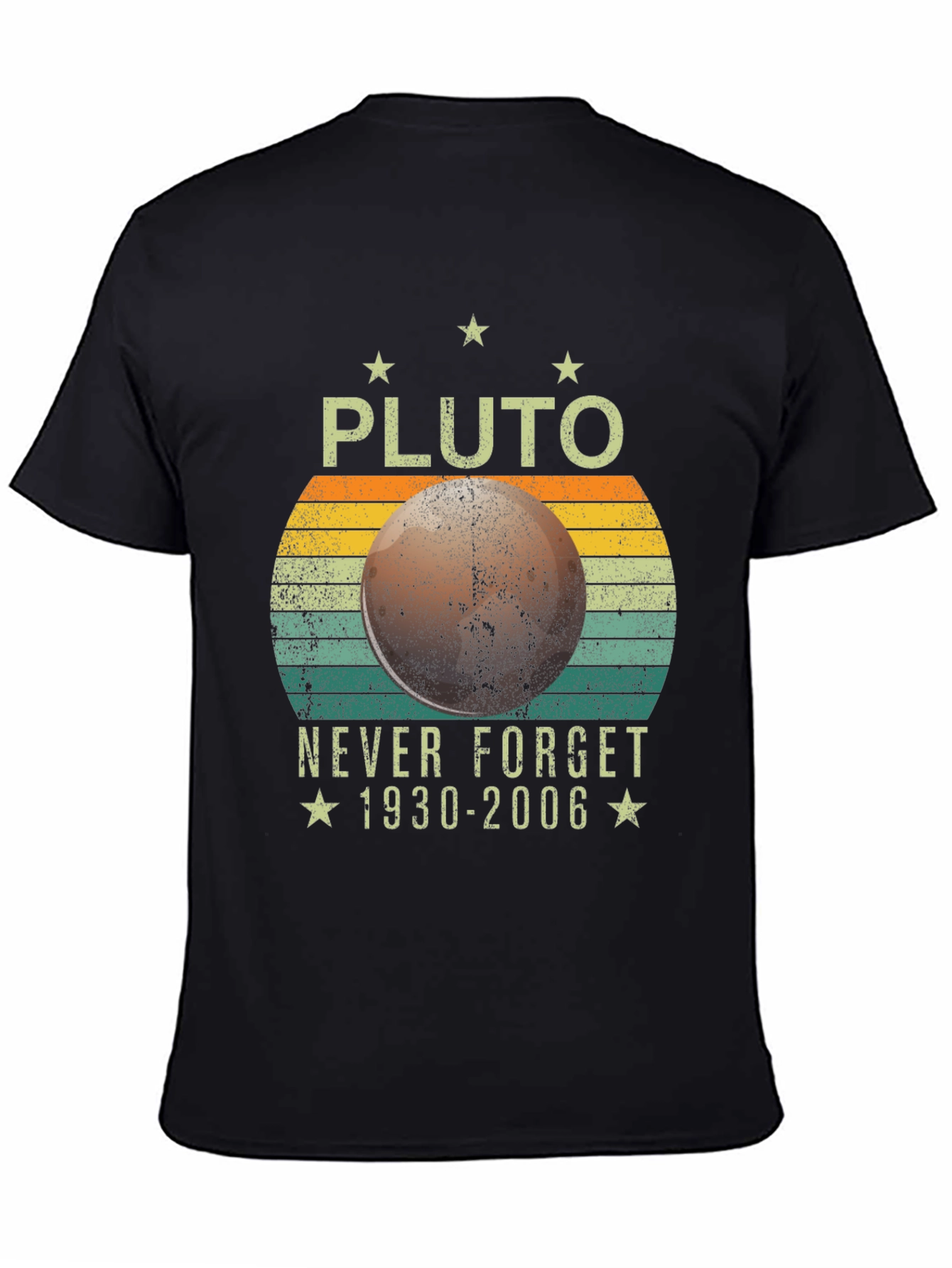 Pluto Never Forget Graphic T-Shirt