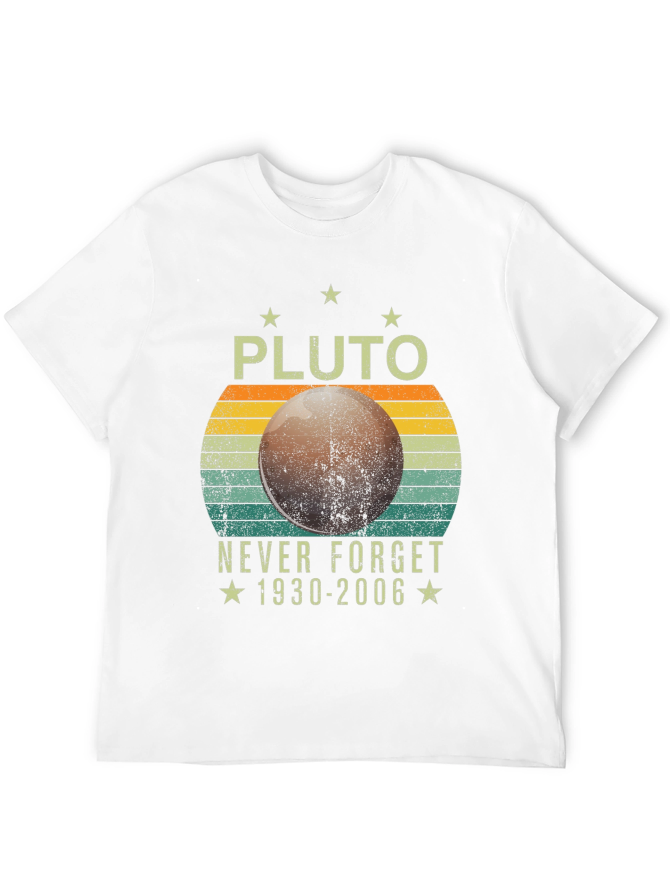 Pluto Never Forget Graphic T-Shirt
