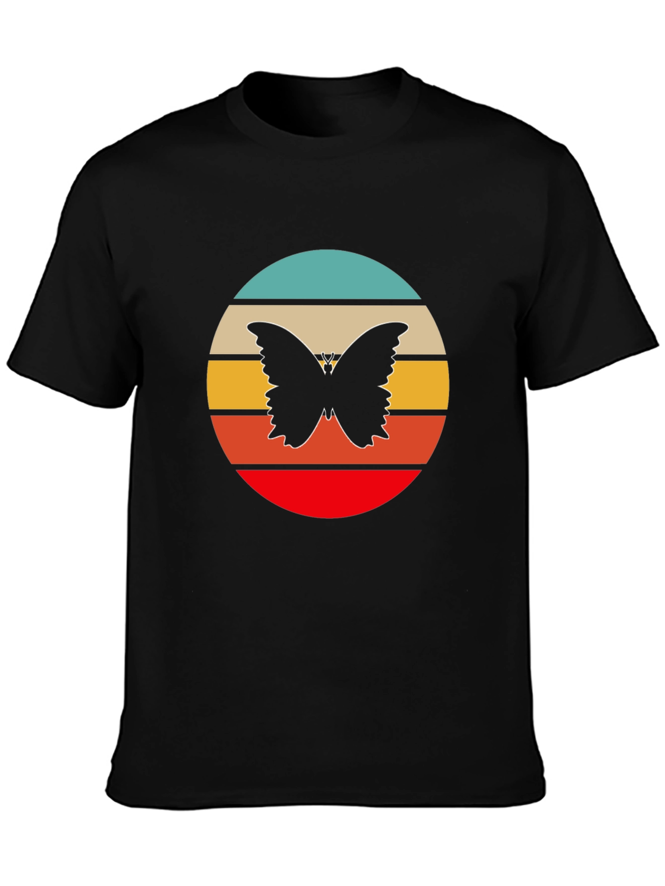 Retro Butterfly Graphic Tee