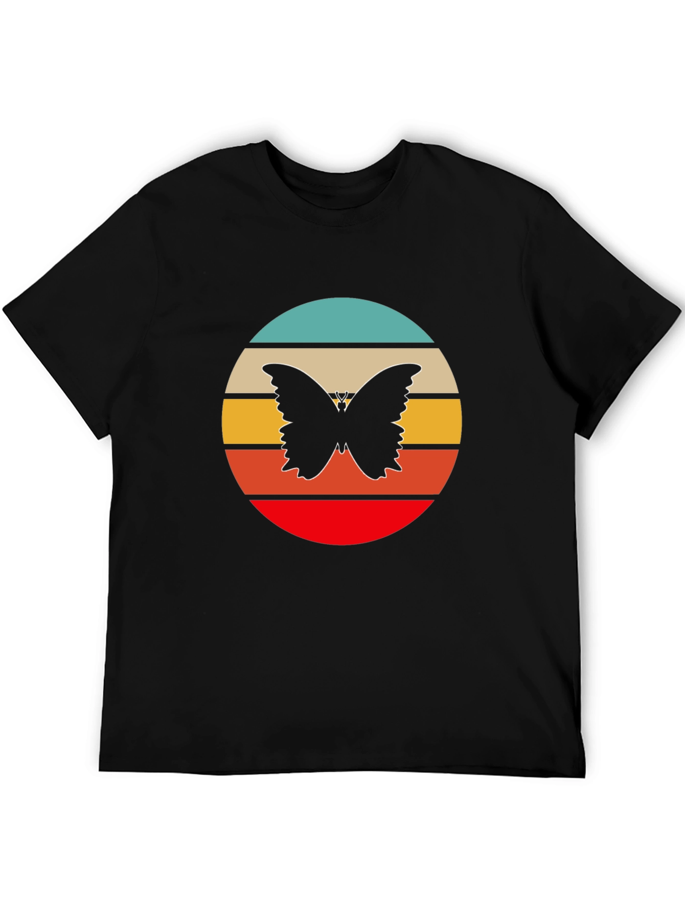 Retro Butterfly Graphic Tee