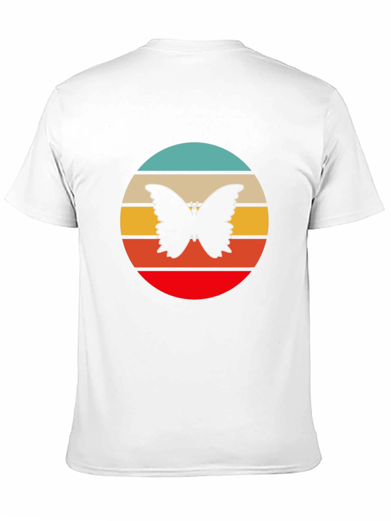 Retro Butterfly Graphic Tee