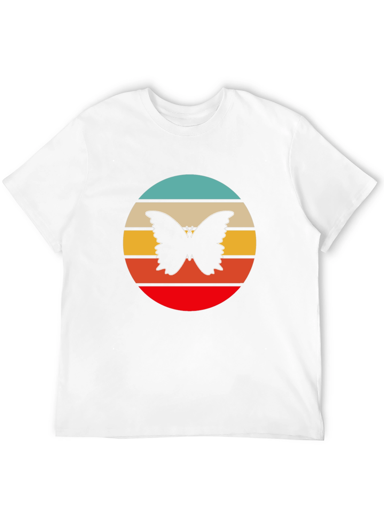 Retro Butterfly Graphic Tee