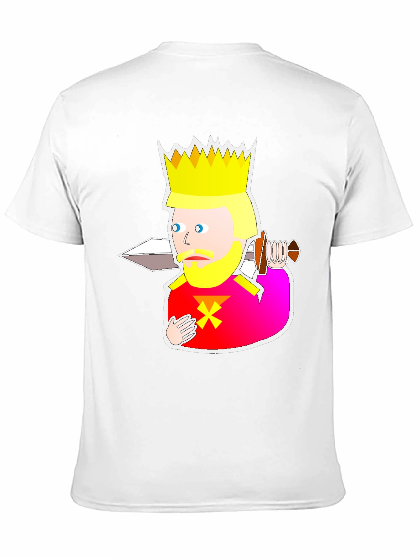 King Cartoon Graphic Tee - Black