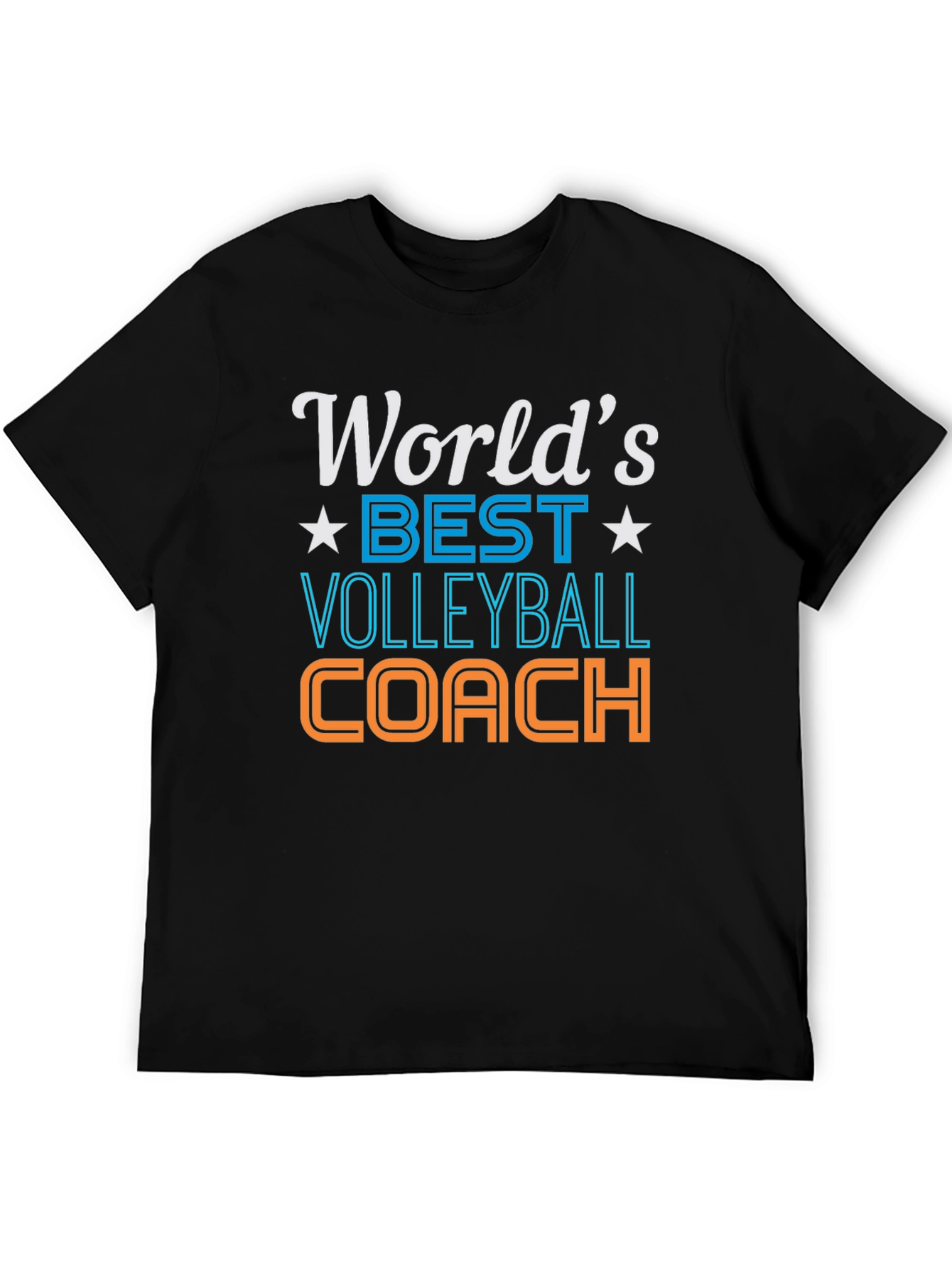 Worlds Best Volleyball Coach Graphic Tee