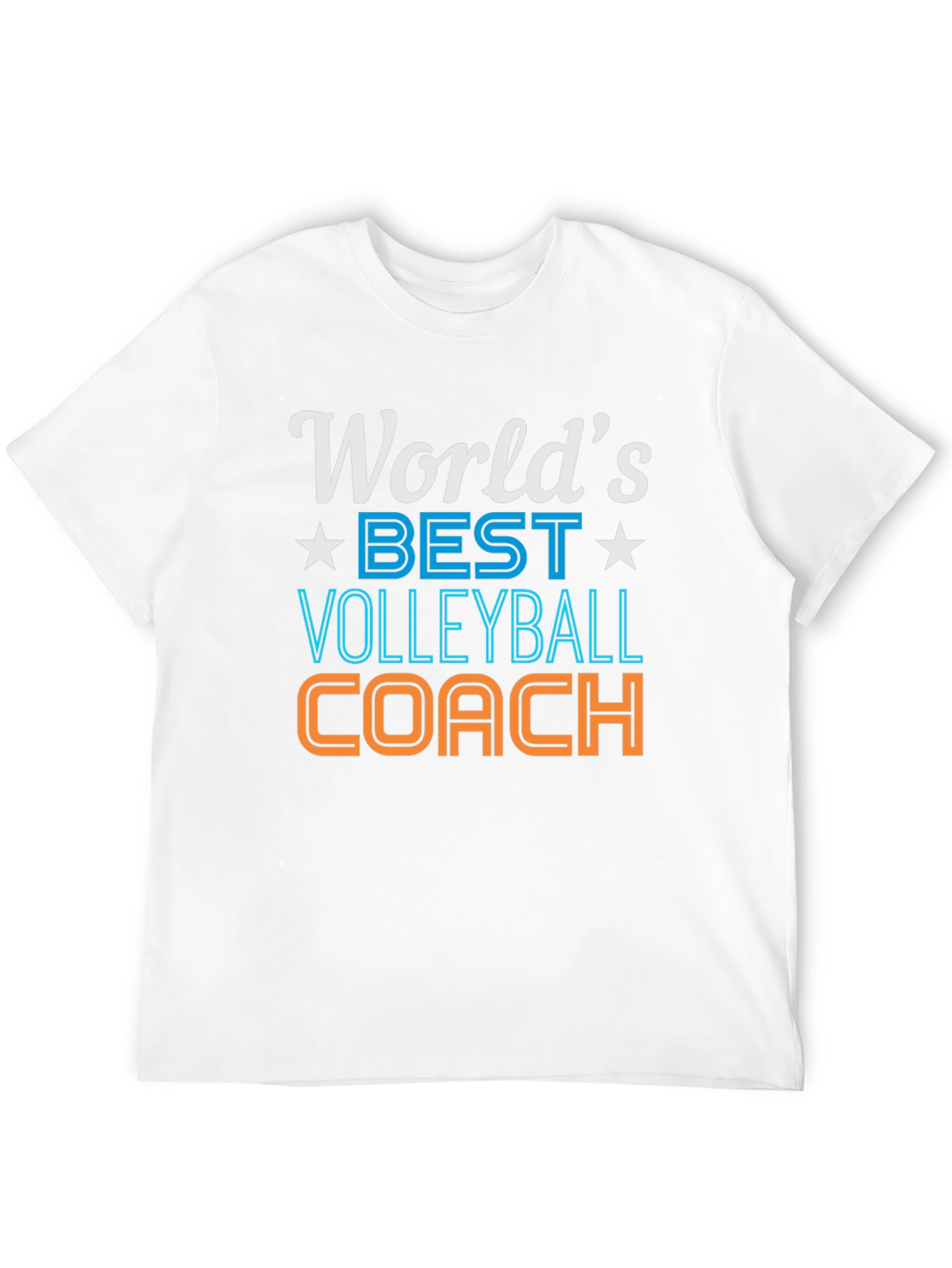 Worlds Best Volleyball Coach Graphic Tee