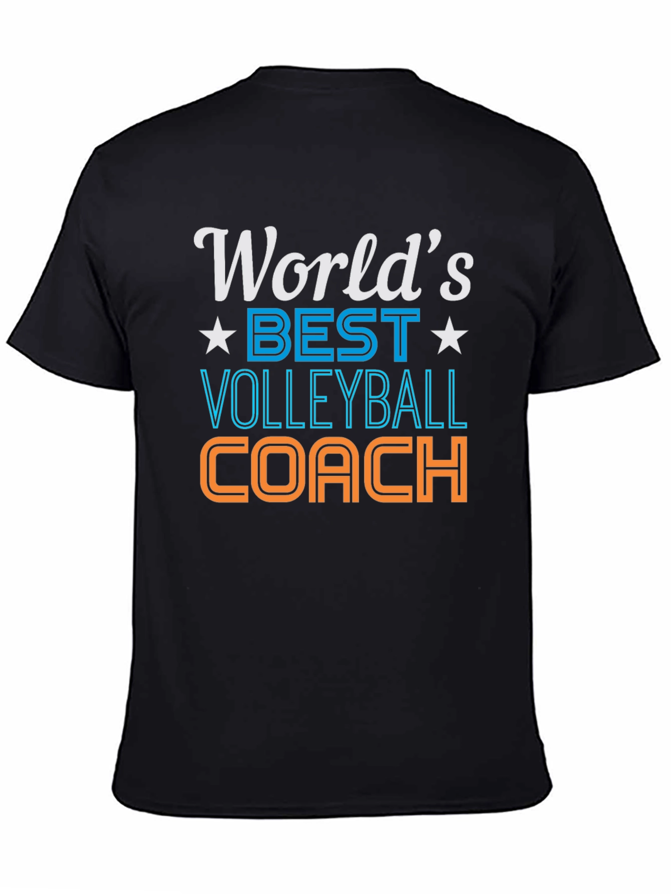 Worlds Best Volleyball Coach Graphic Tee