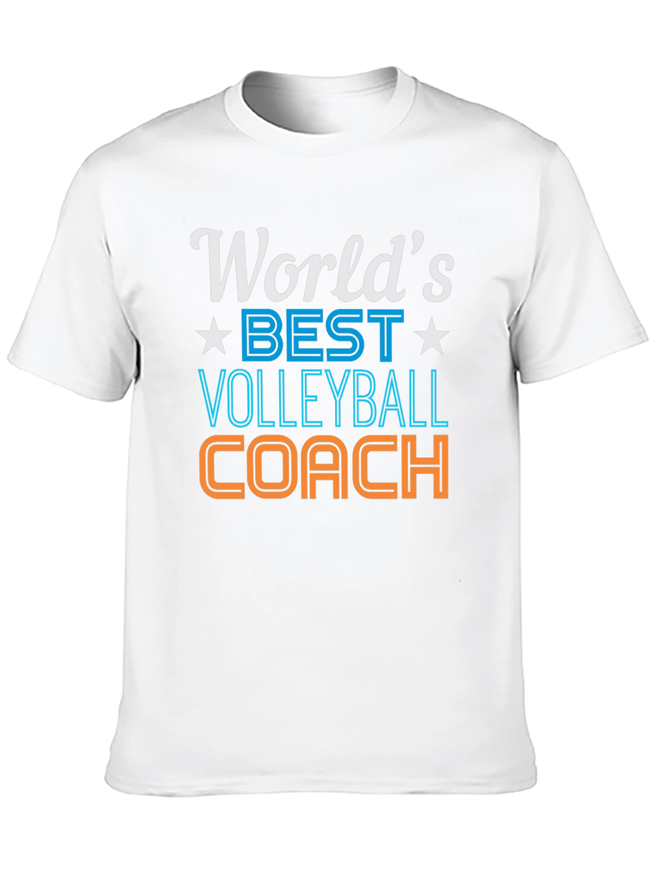 Worlds Best Volleyball Coach Graphic Tee