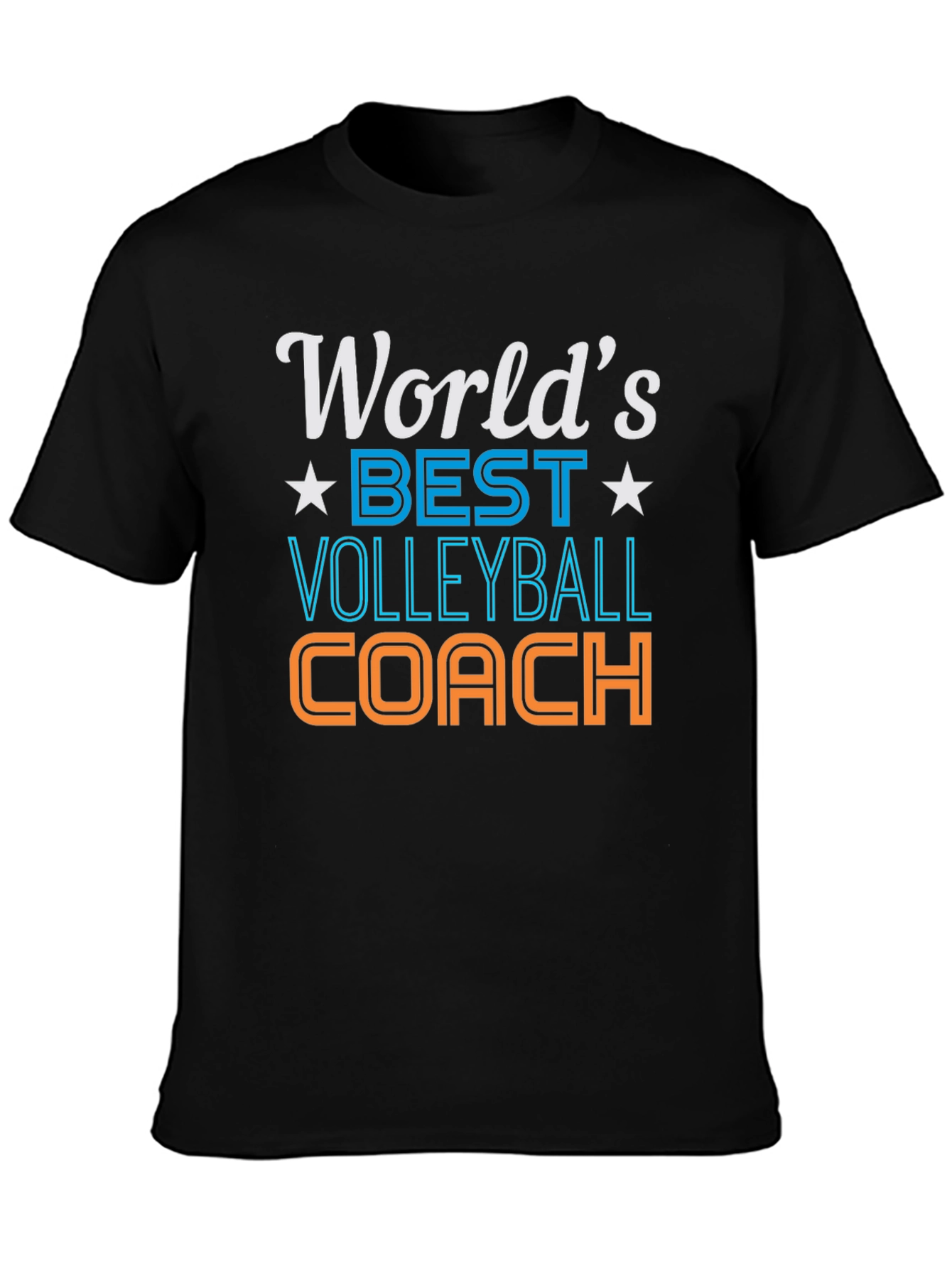 Worlds Best Volleyball Coach Graphic Tee