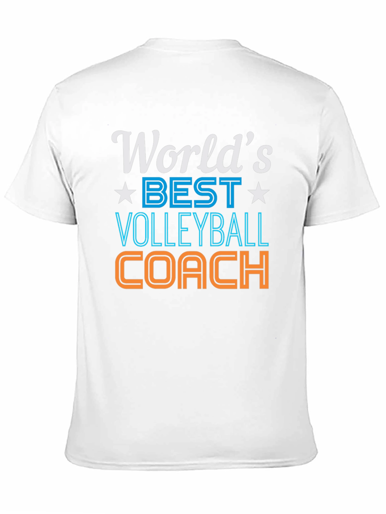 Worlds Best Volleyball Coach Graphic Tee