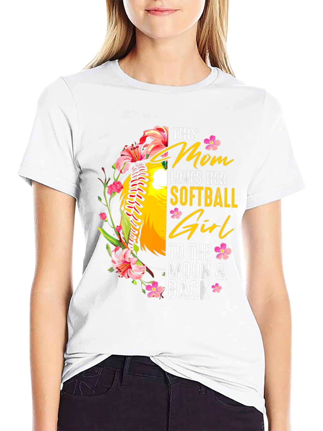 Softball Mom Graphic Tee