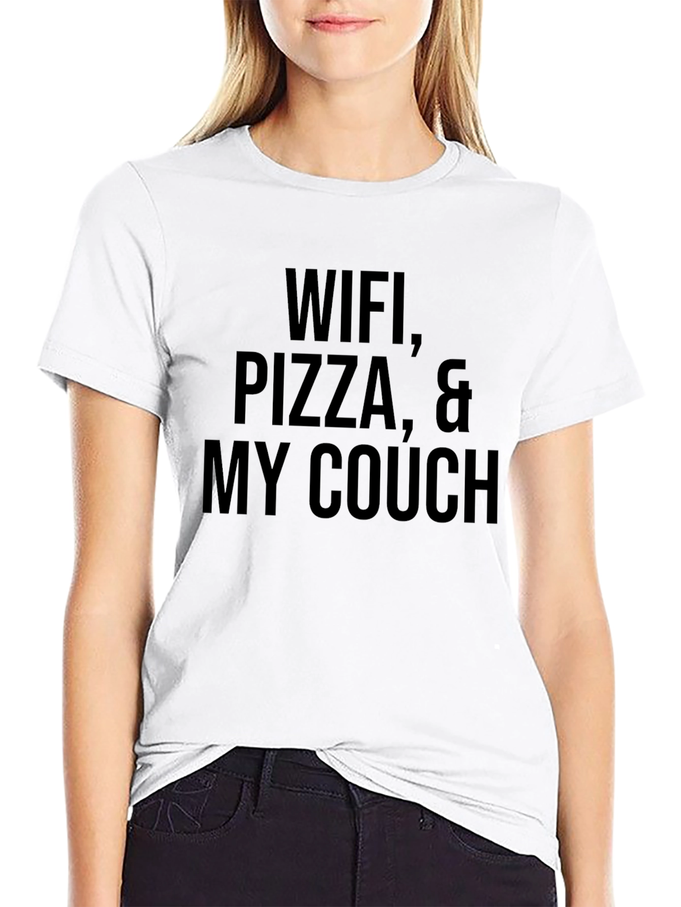 Wifi Pizza & My Couch T-Shirt