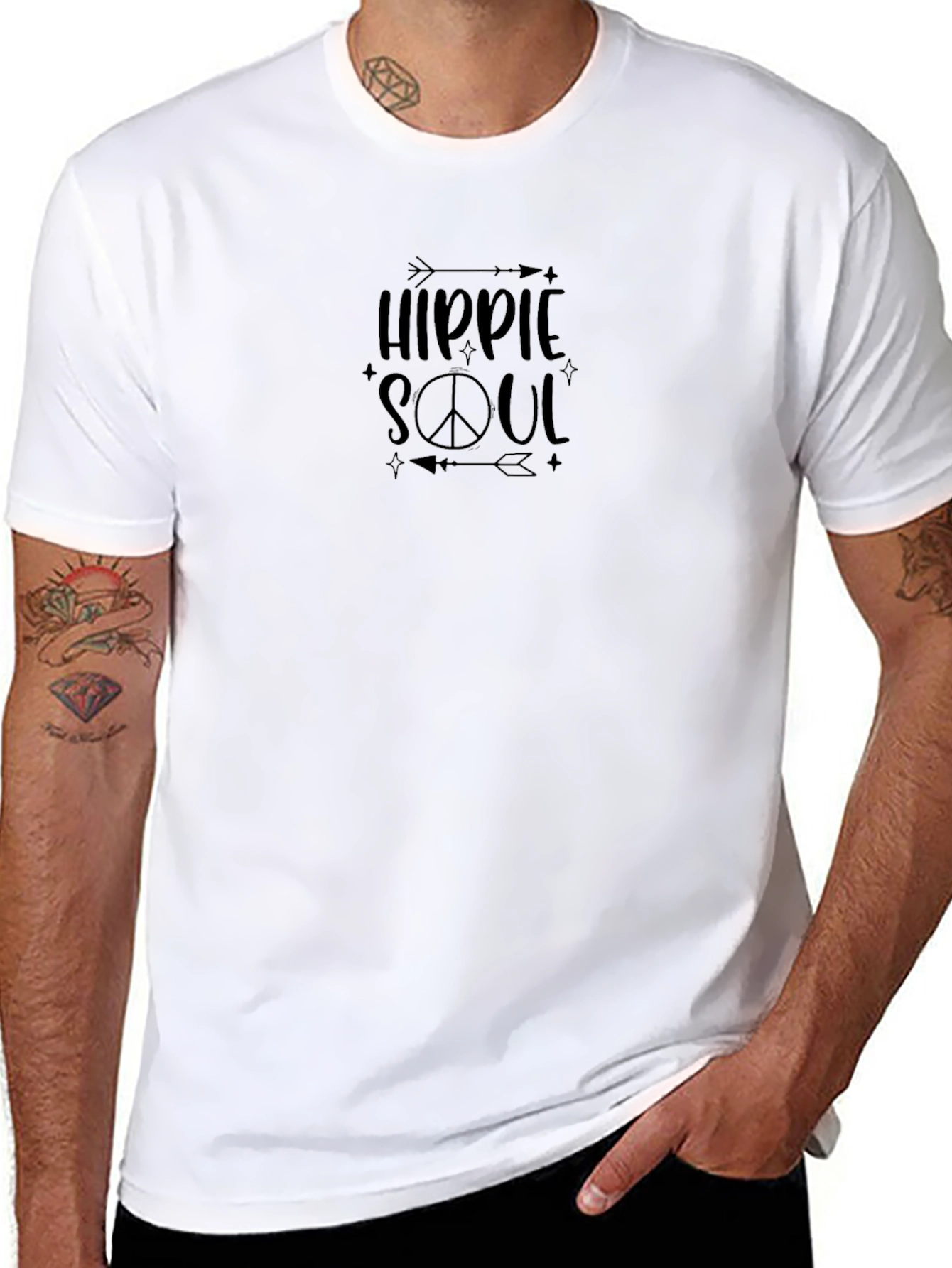 Hippie Soul Graphic Tee - Relaxed Fit