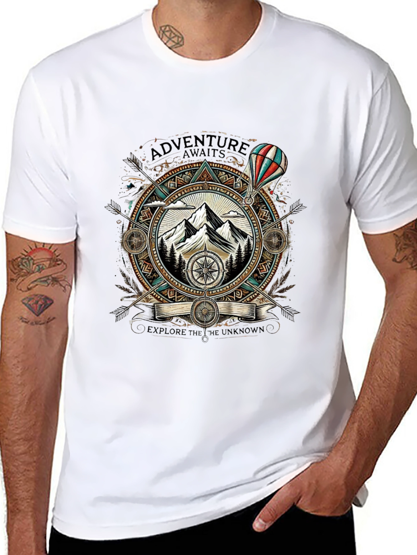 Adventure Awaits Graphic T-Shirt