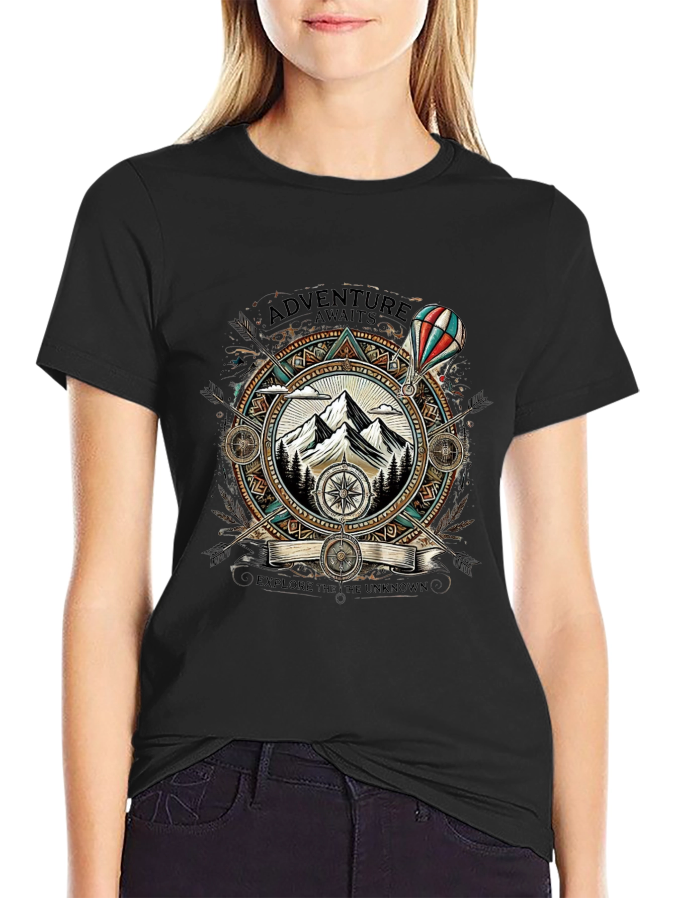 Adventure Awaits Graphic T-Shirt