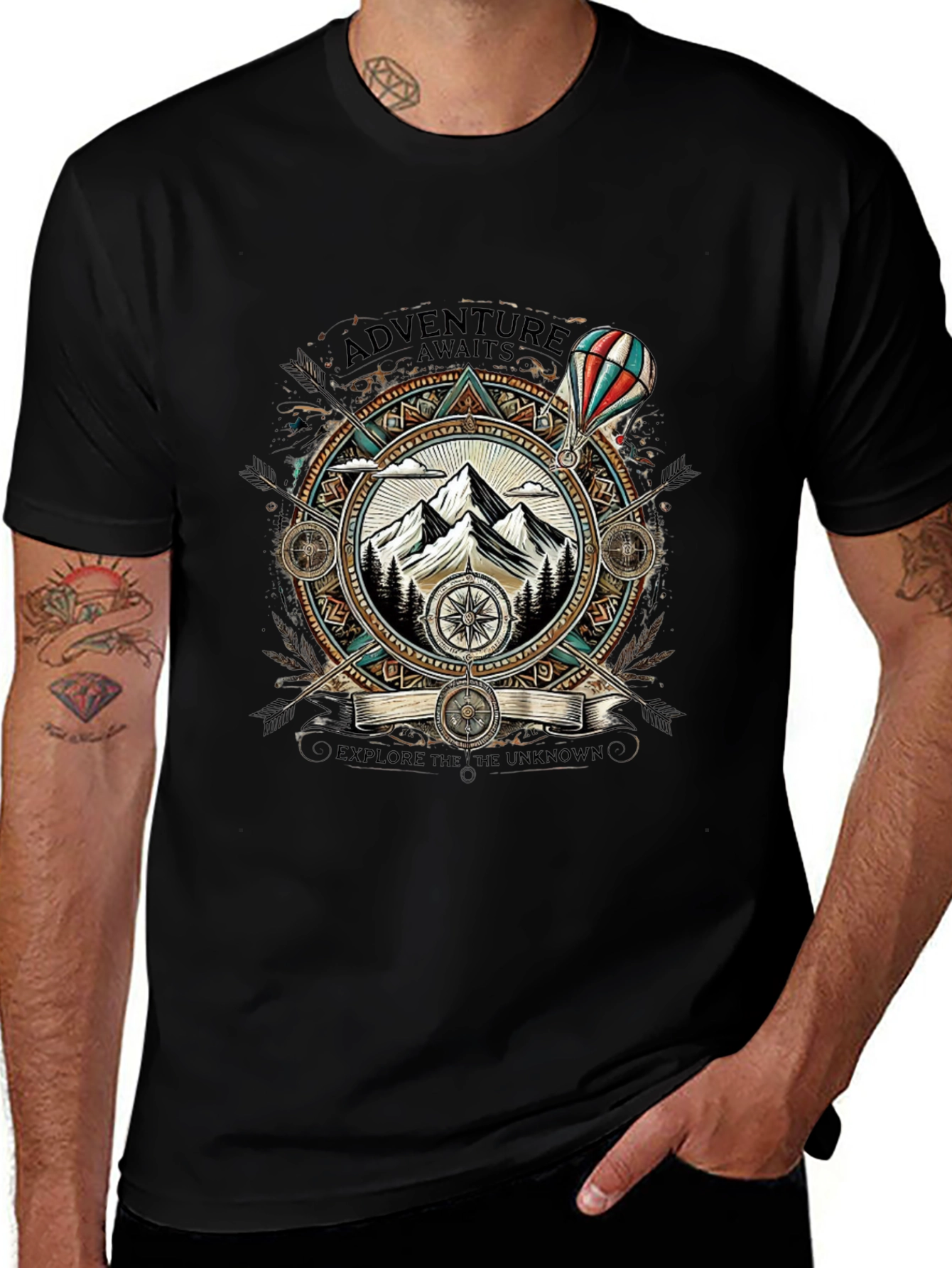 Adventure Awaits Graphic T-Shirt