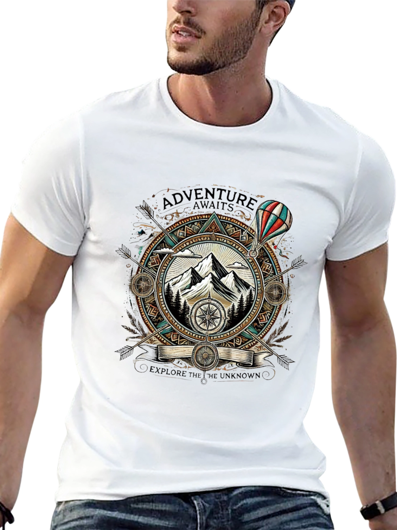 Adventure Awaits Graphic T-Shirt