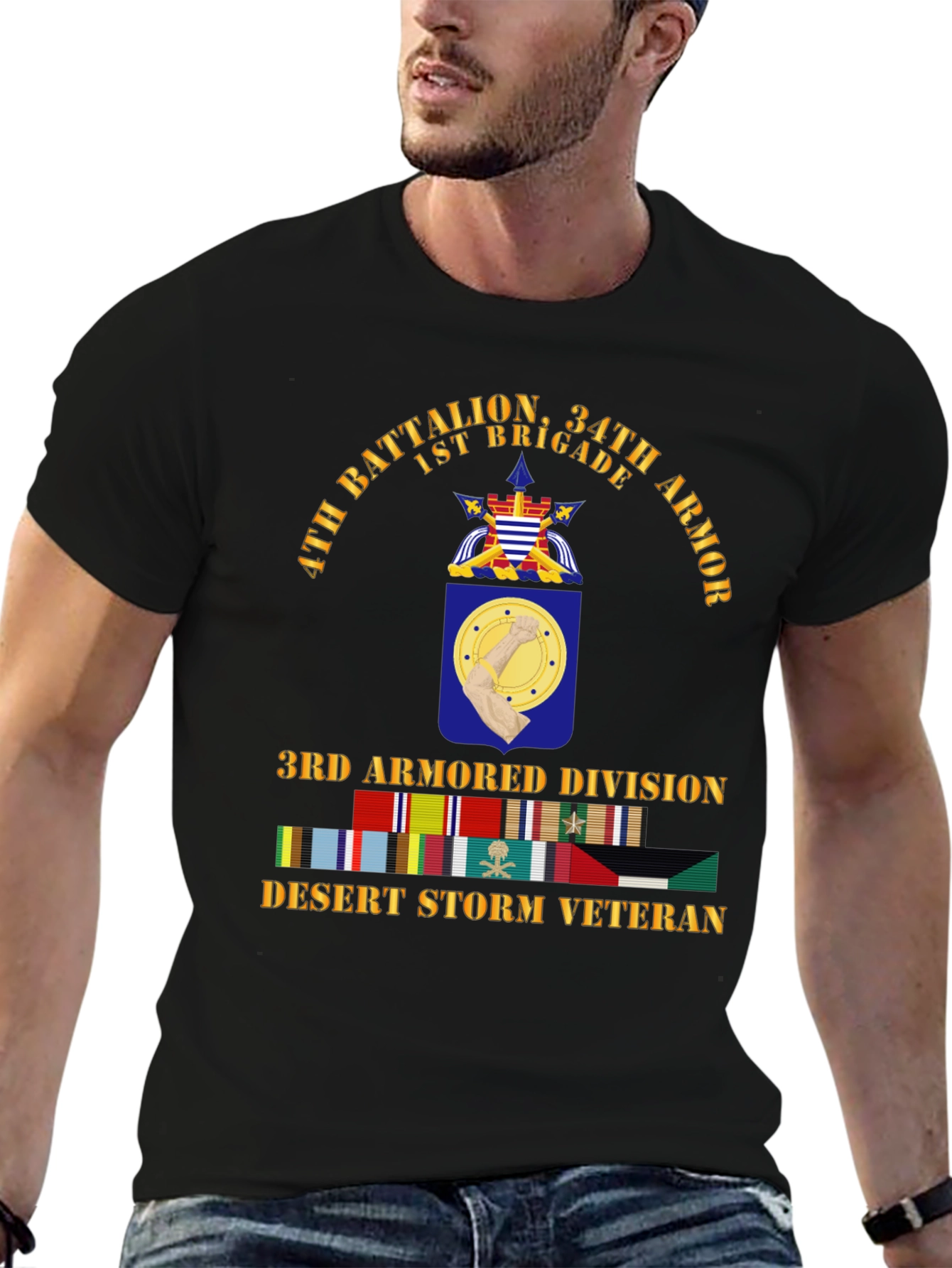 4th Battalion Desert Storm Veteran T-Shirt