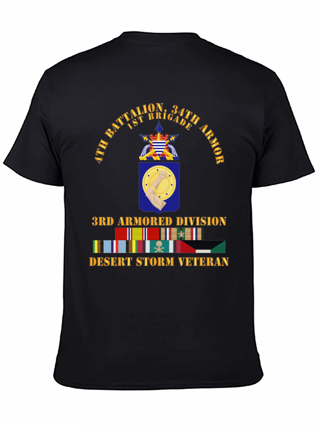 4th Battalion Desert Storm Veteran T-Shirt