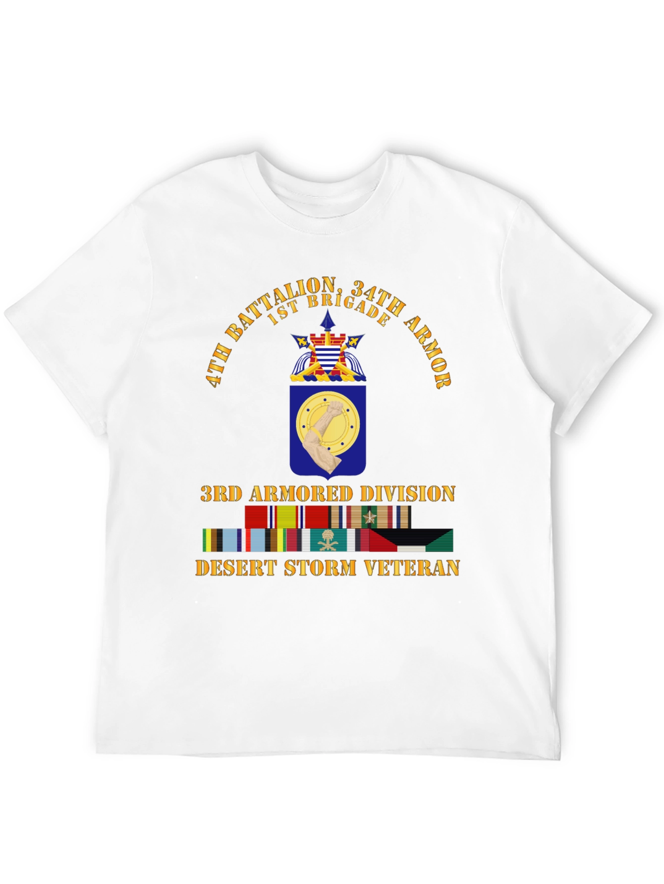 4th Battalion Desert Storm Veteran T-Shirt