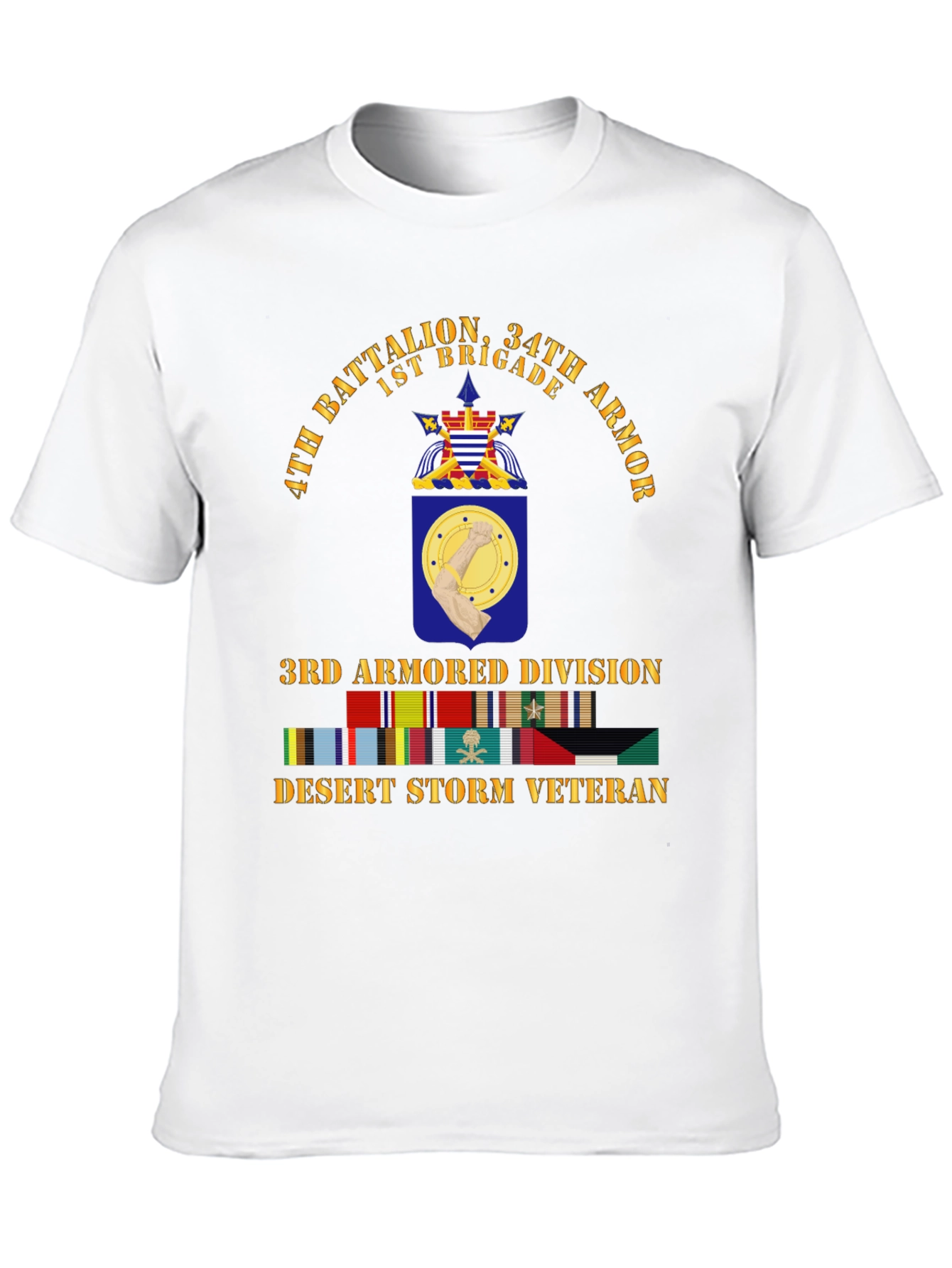 4th Battalion Desert Storm Veteran T-Shirt
