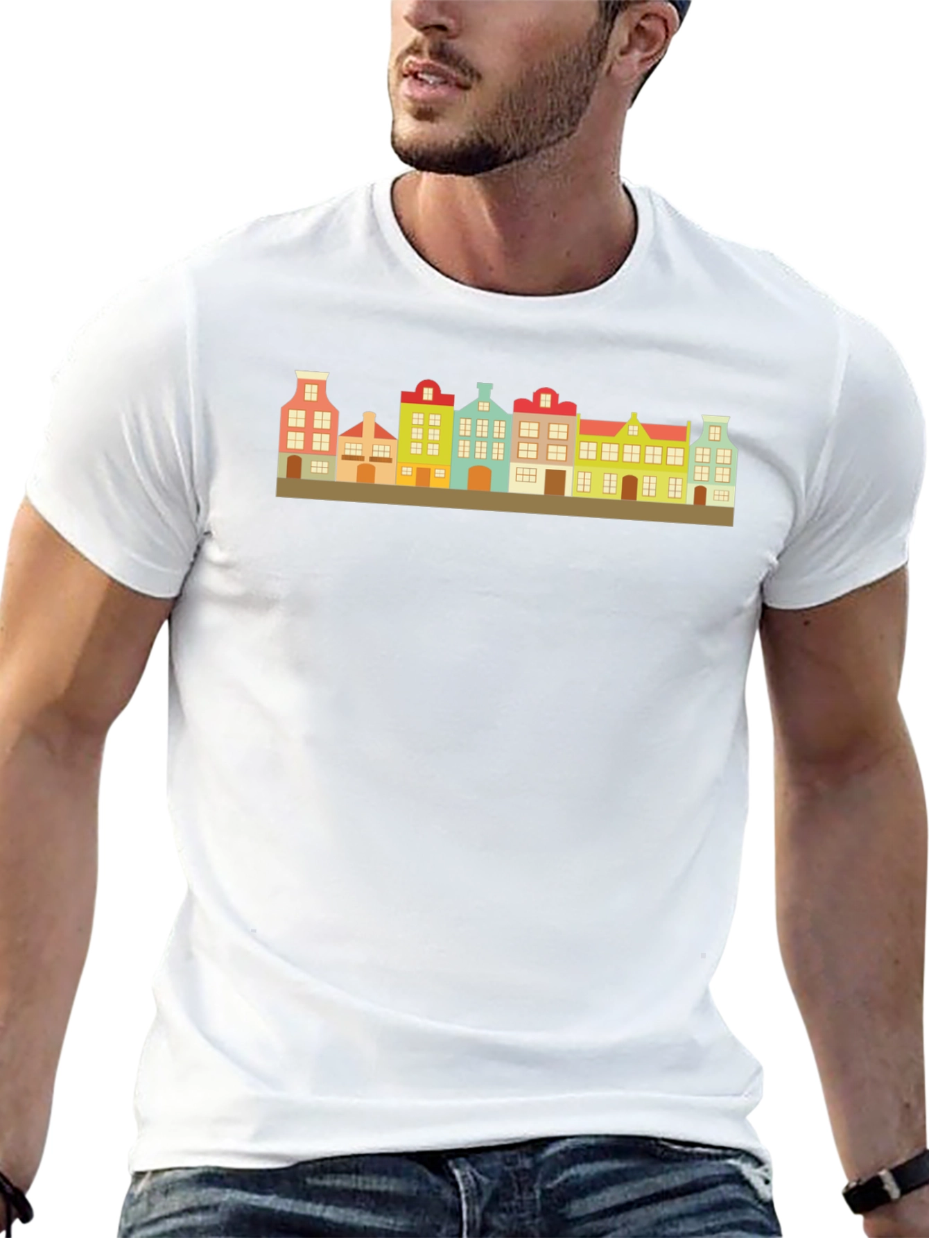 Colorful Townhouse T-Shirt