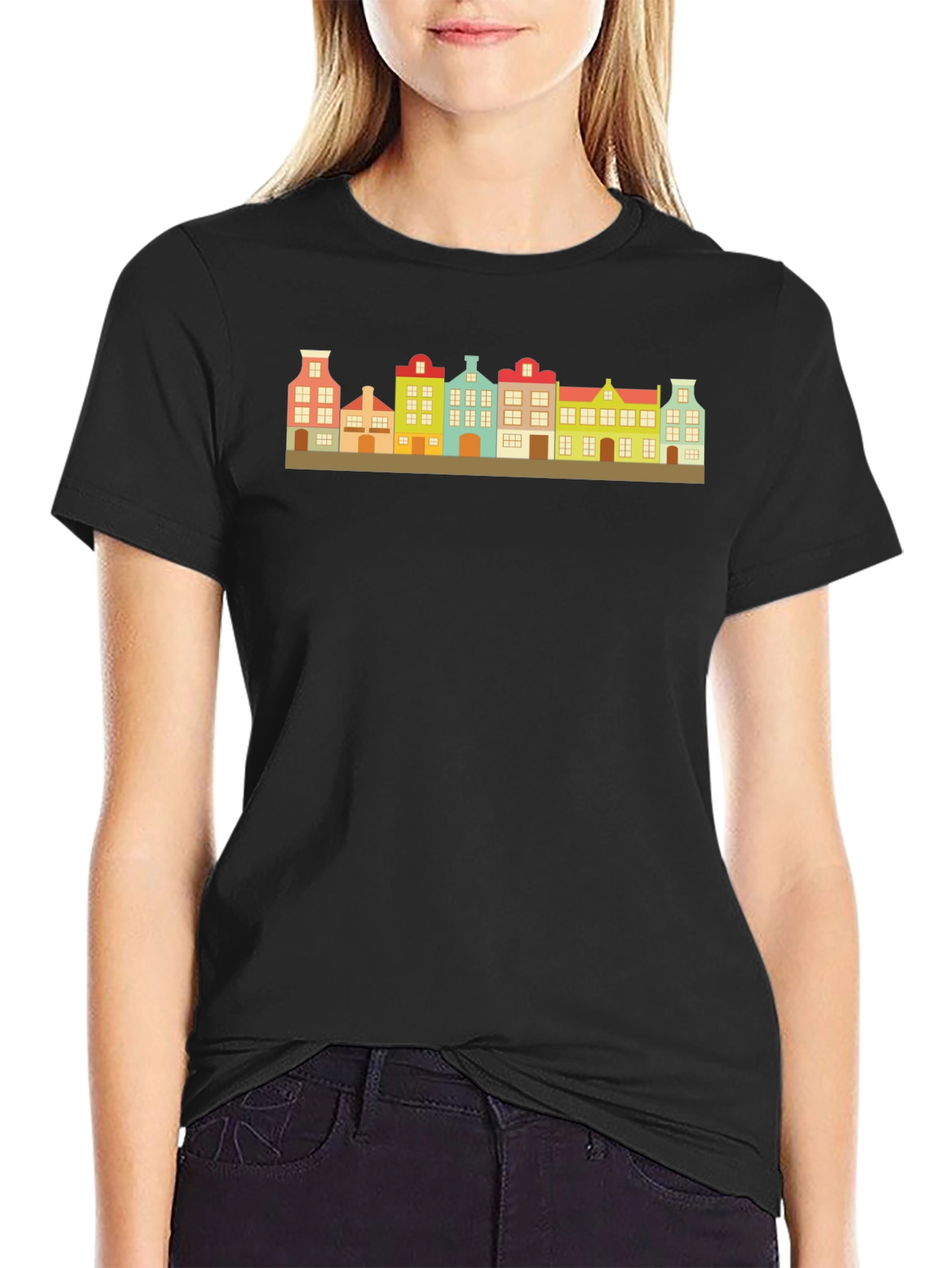 Colorful Townhouse T-Shirt