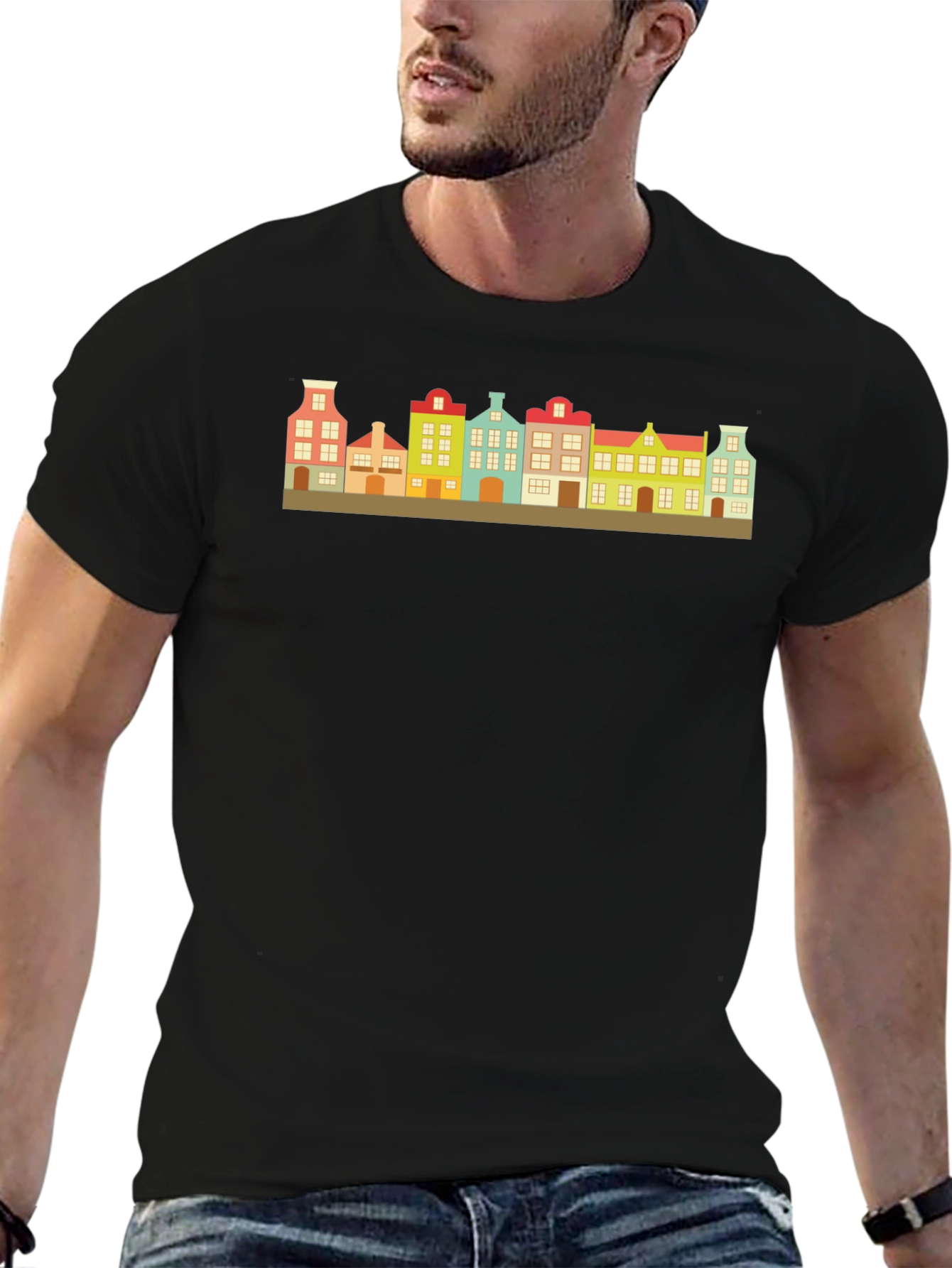 Colorful Townhouse T-Shirt