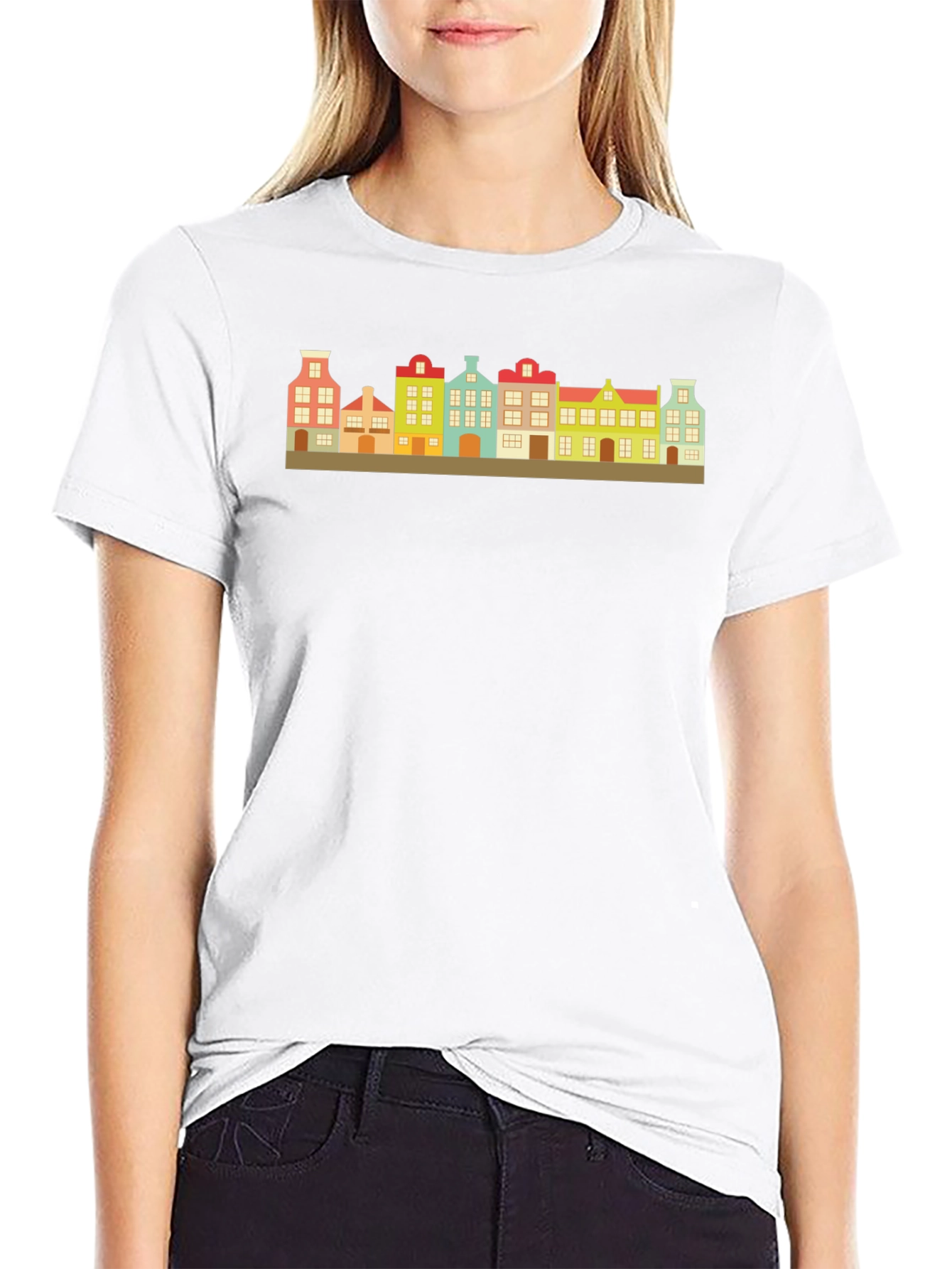Colorful Townhouse T-Shirt
