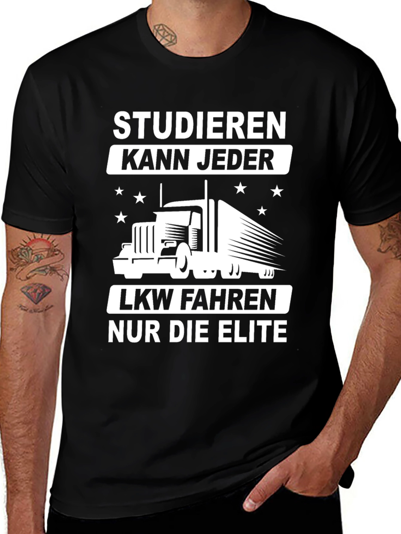 Trucker Elite T-Shirt - German Slogan