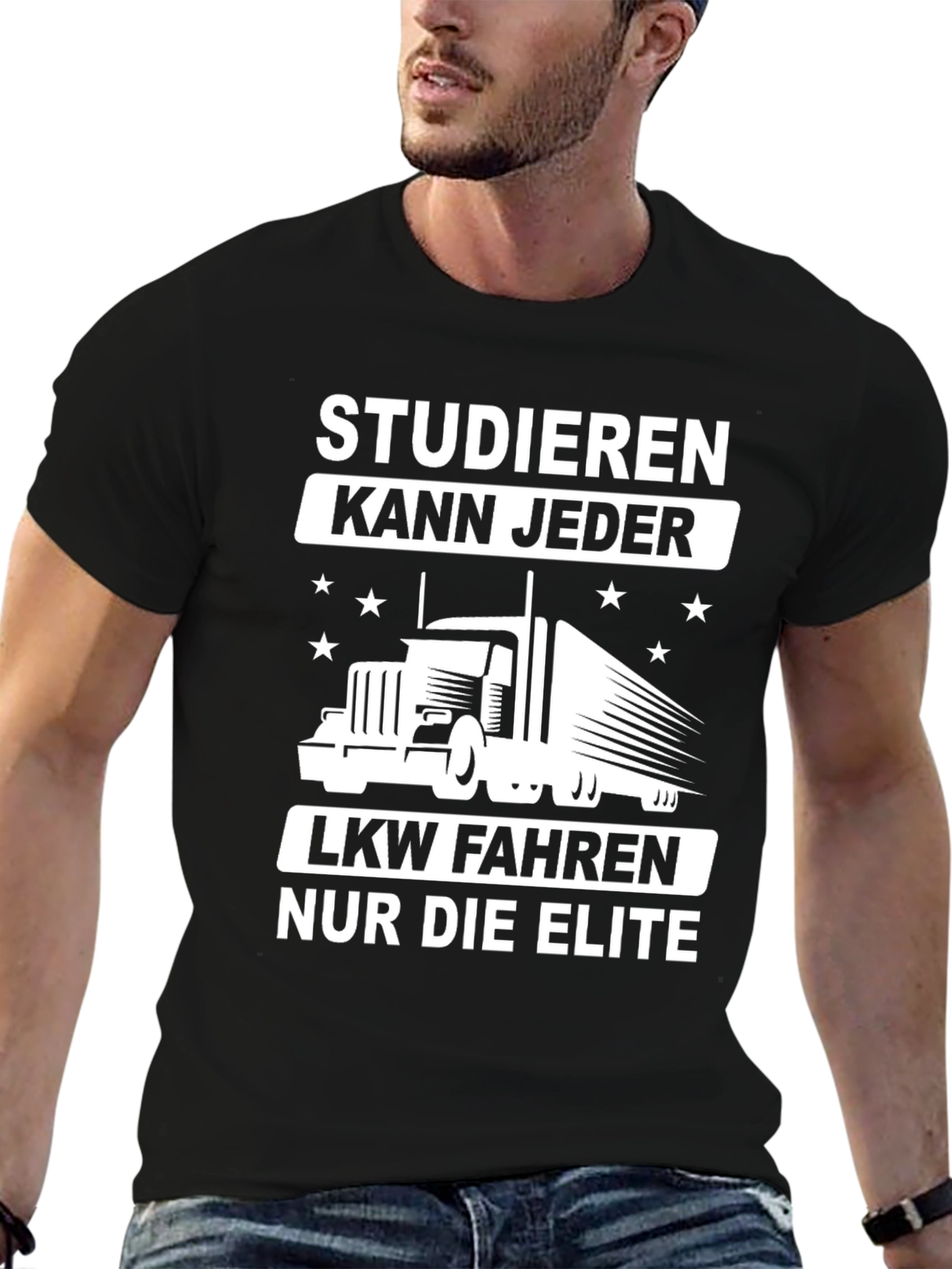 Trucker Elite T-Shirt - German Slogan